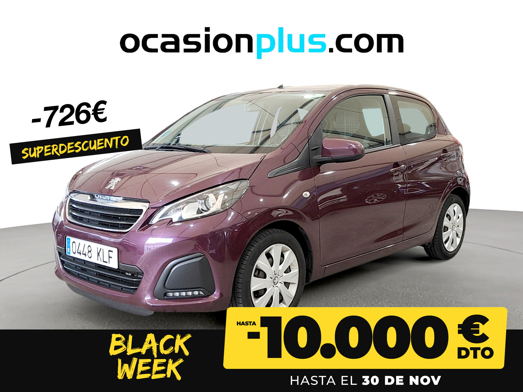 PEUGEOT 108 (1.2 PureTech Active 60 kW (82 CV)) en Madrid