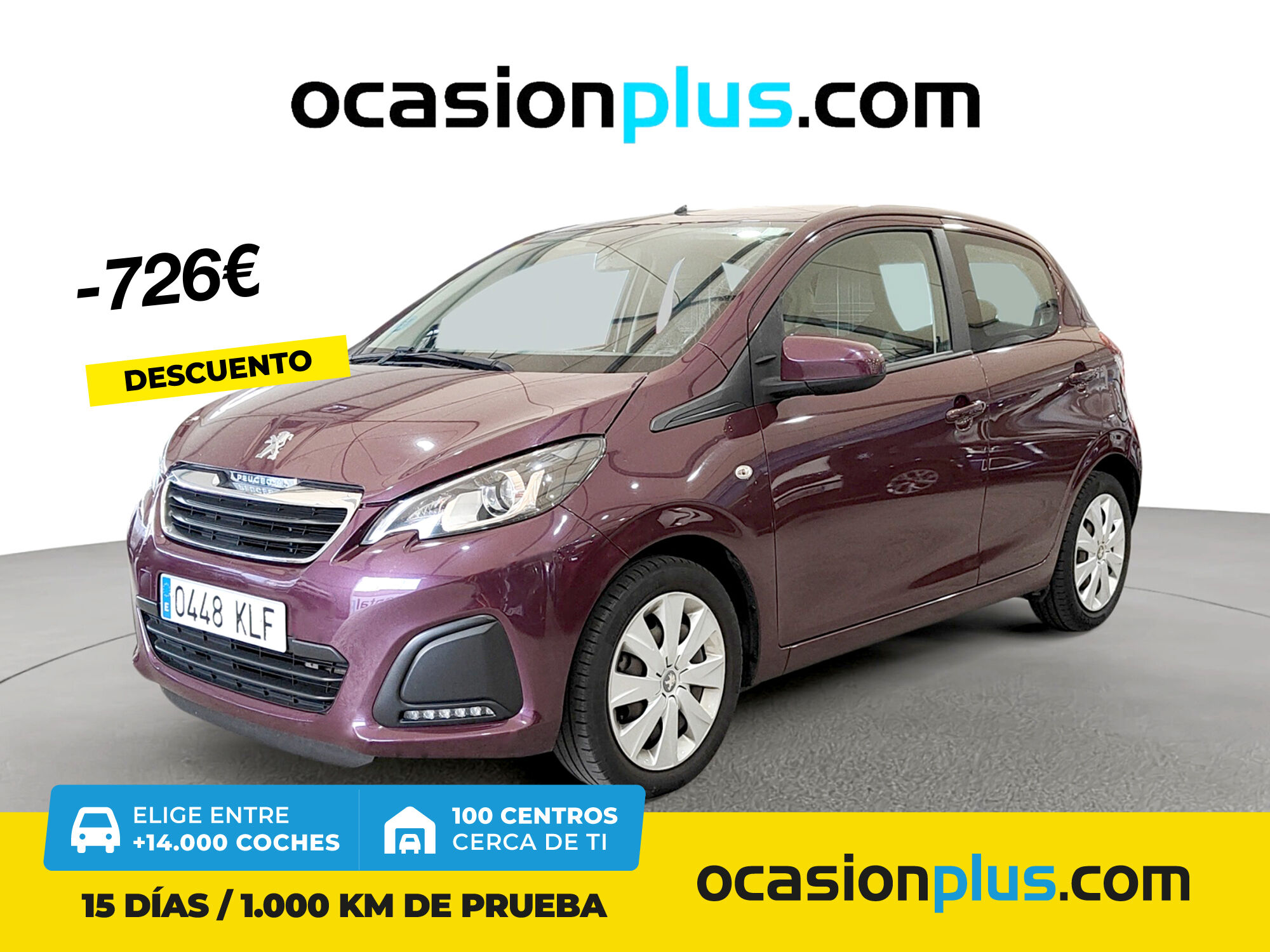 PEUGEOT 108 (1.2 PureTech Active 60 kW (82 CV)) en Madrid
