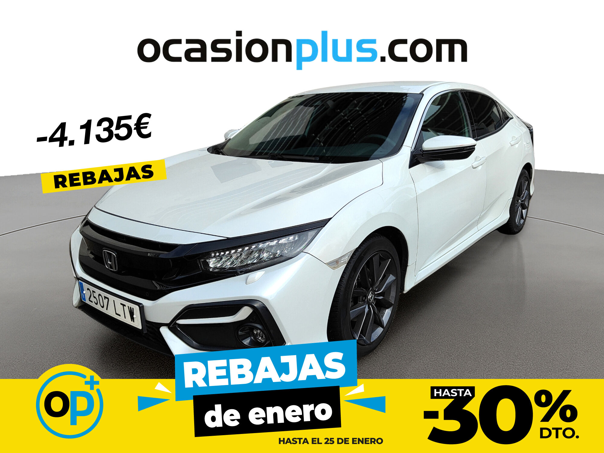 HONDA Civic (1.0 I-VTEC TURBO Elegance Navi 93 kW (126 CV)) en Madrid