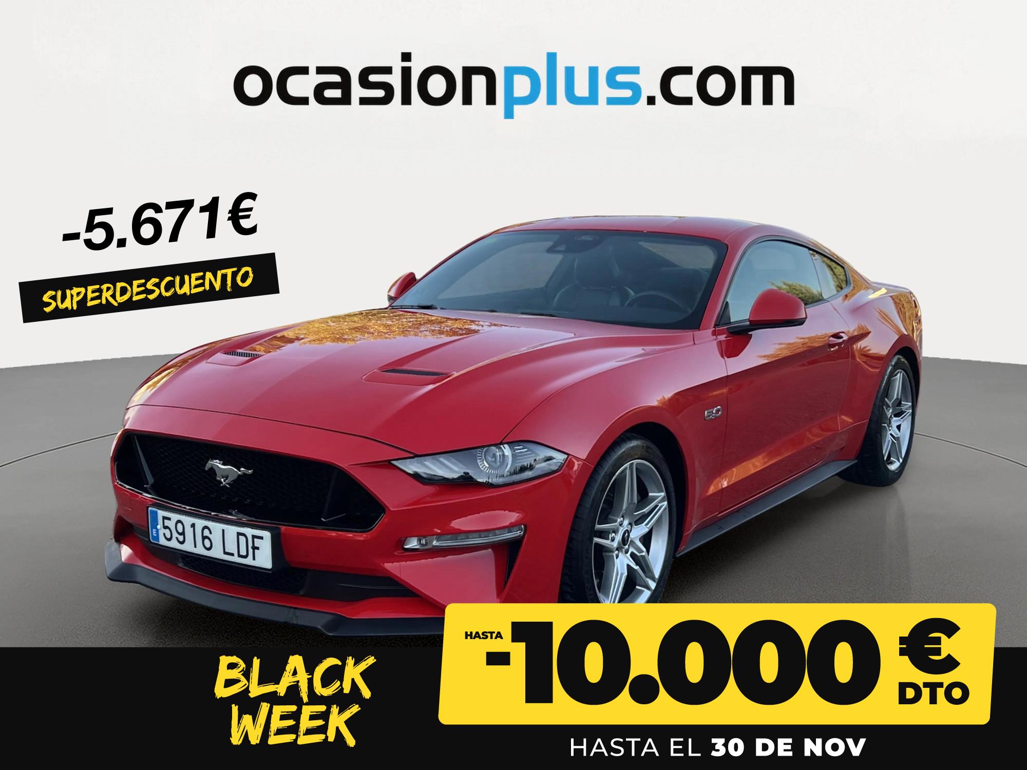 FORD Mustang (5.0 Ti-VCT V8 Mustang GT Fastback 331 kW (450 CV)) en Madrid
