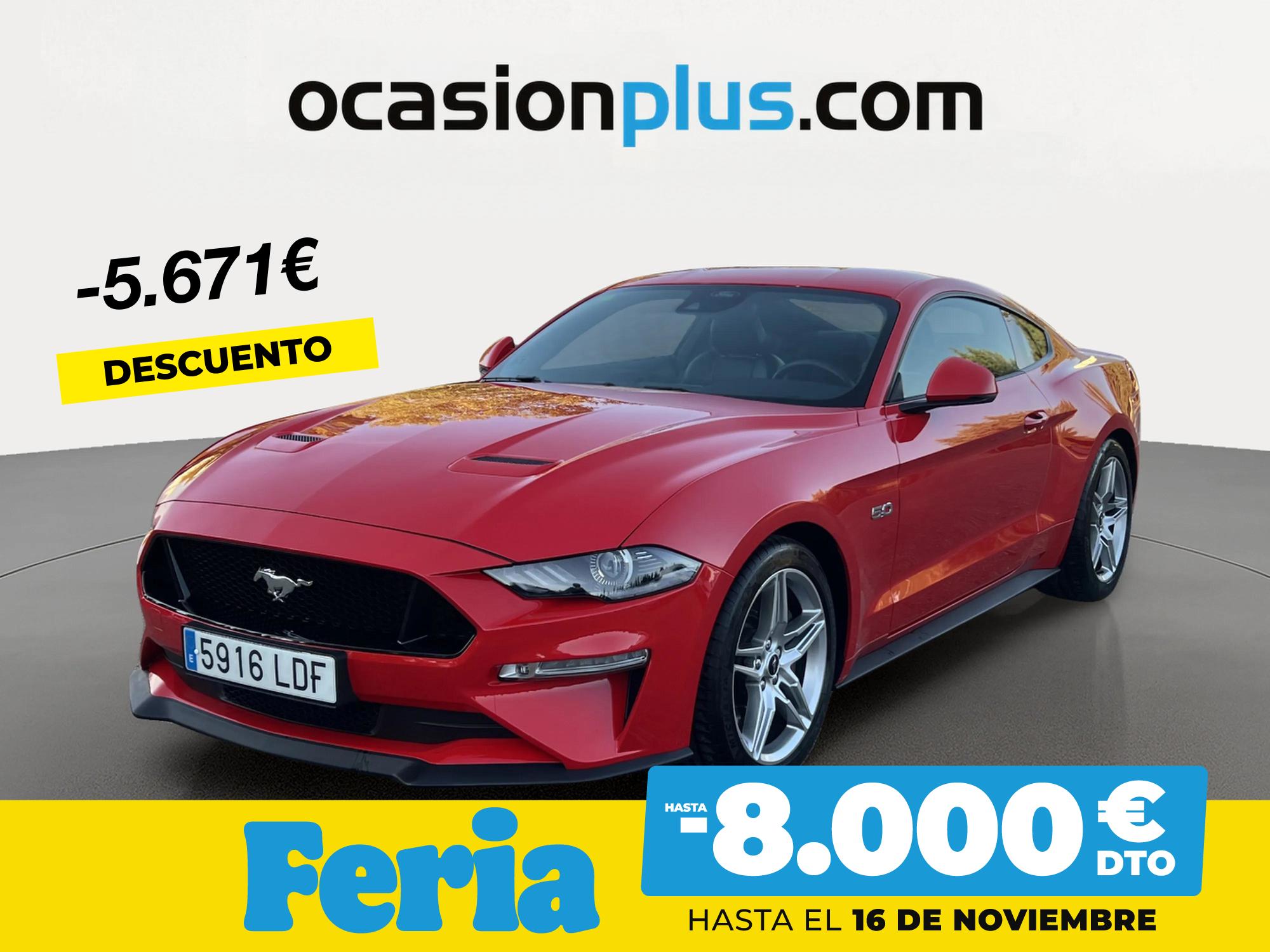 FORD Mustang (5.0 Ti-VCT V8 Mustang GT Fastback 331 kW (450 CV)) en Madrid