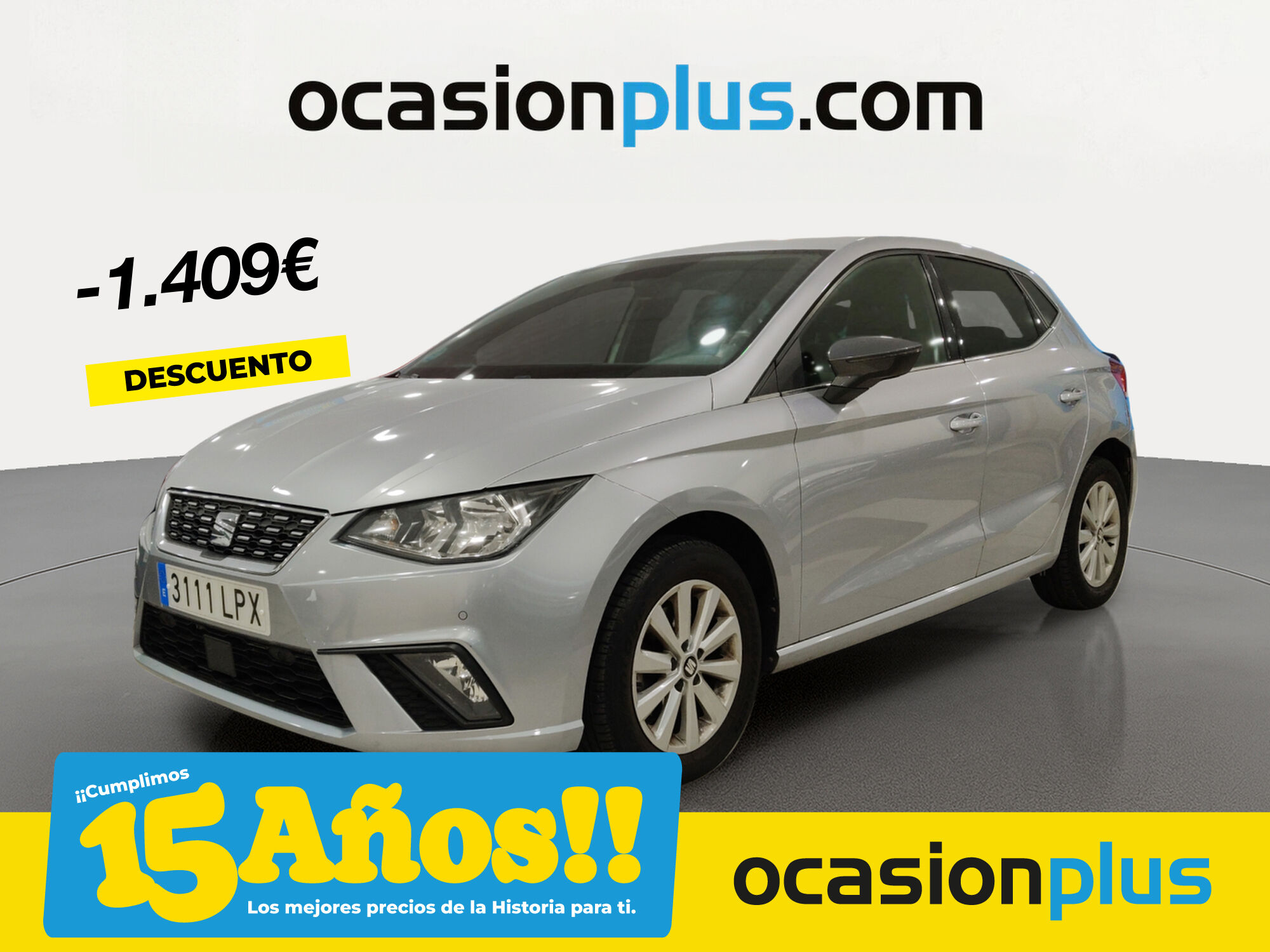 SEAT Ibiza (1.0 TSI Xcellence Go2 DSG 81 kW (110 CV)) en Madrid