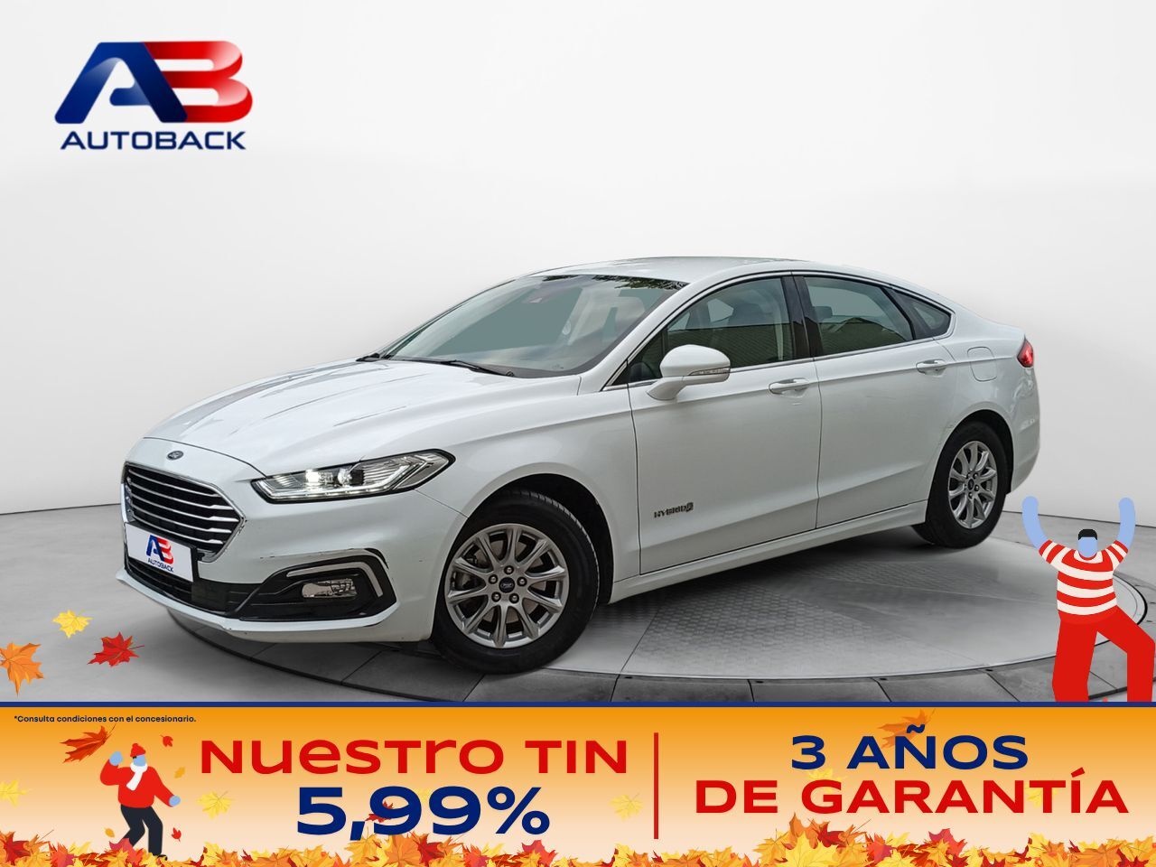 FORD Mondeo (2.0 Híbrido 138kW/187CV Titanium HEV AT) en Madrid
