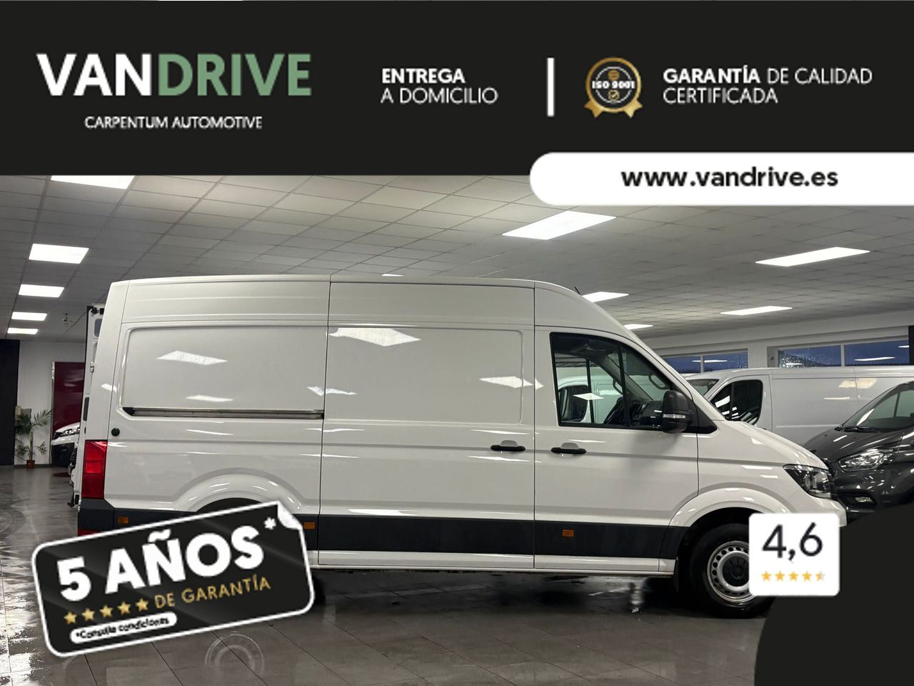 Foto del VOLKSWAGEN Crafter Furgón 2.0TDI SCR RWD 35 BL L4H3 R.Doble 130kW Aut.