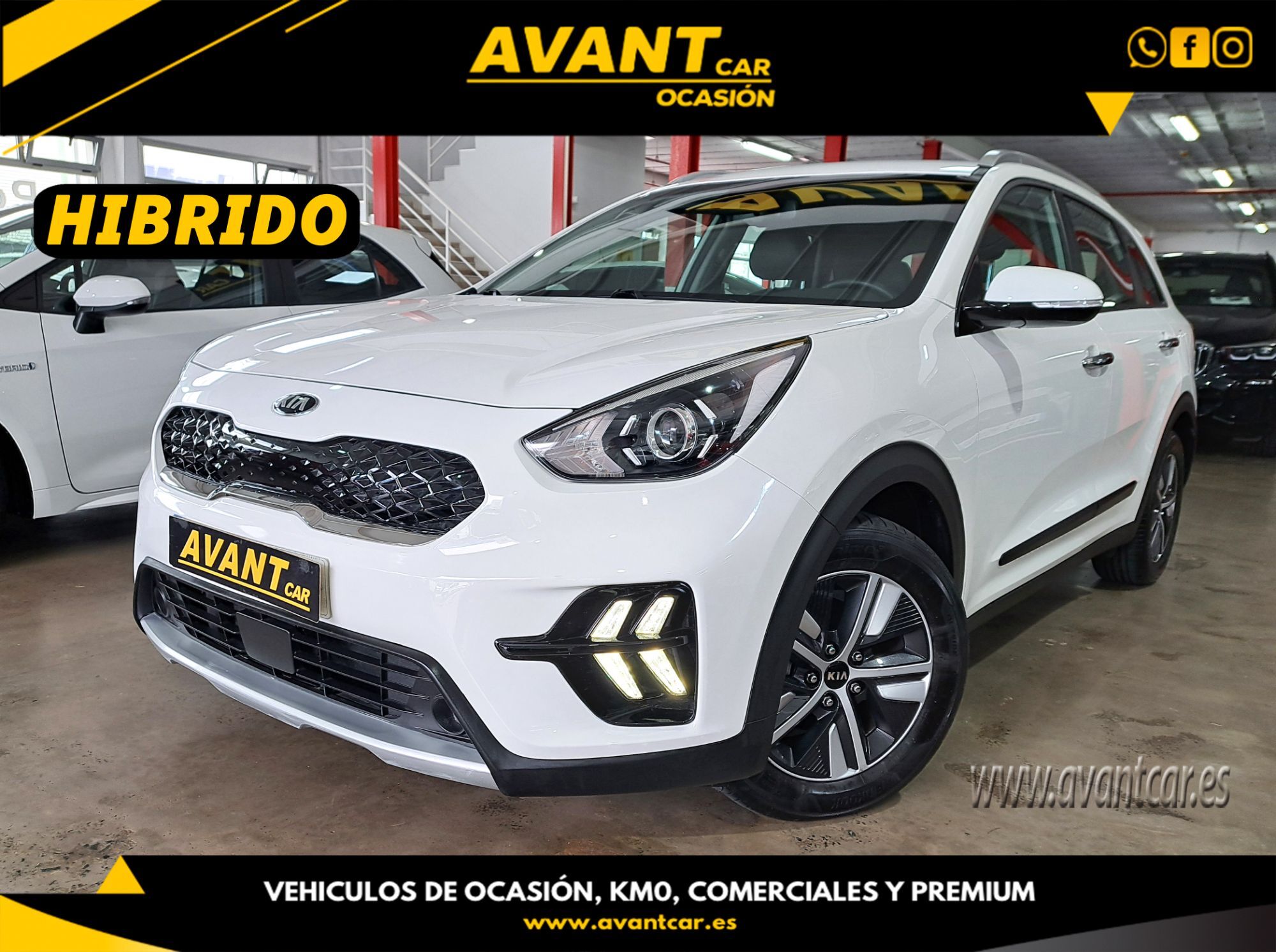 KIA Niro (1.6 HEV Drive) en Palmas, Las