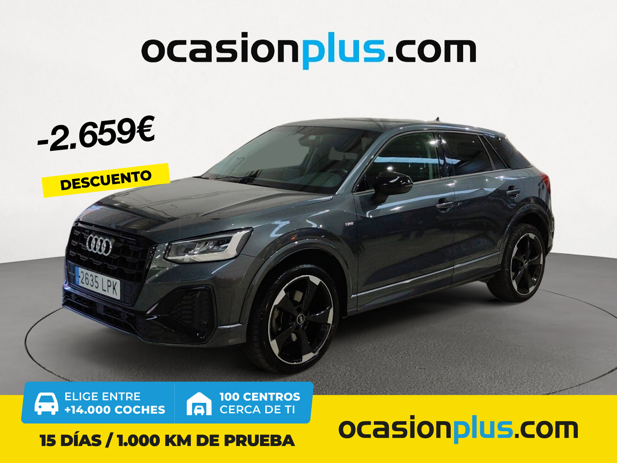 AUDI Q2 (Black line 35 TFSI 110 kW (150 CV) S tronic) en Madrid