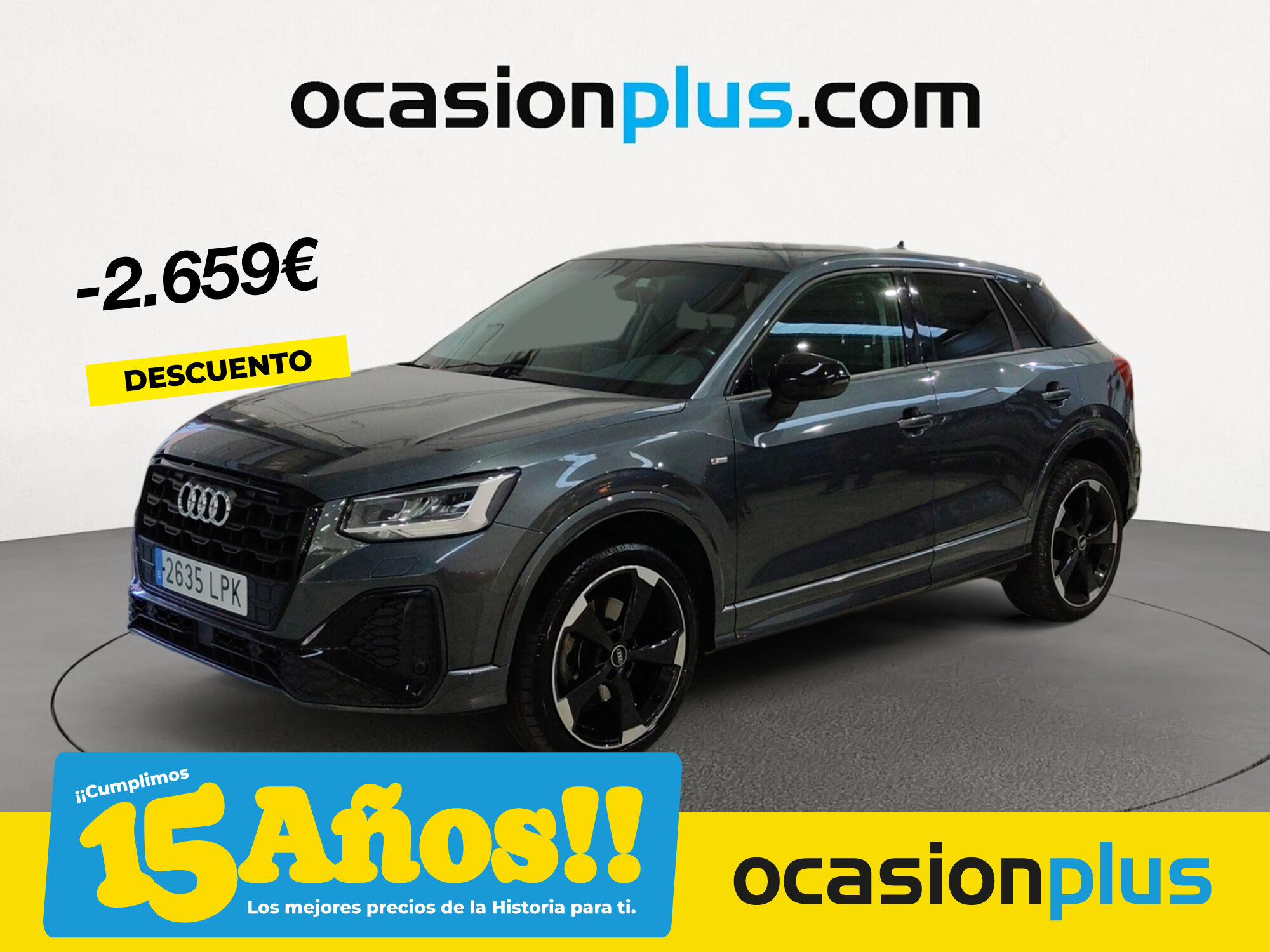AUDI Q2 (Black line 35 TFSI 110 kW (150 CV) S tronic) en Madrid