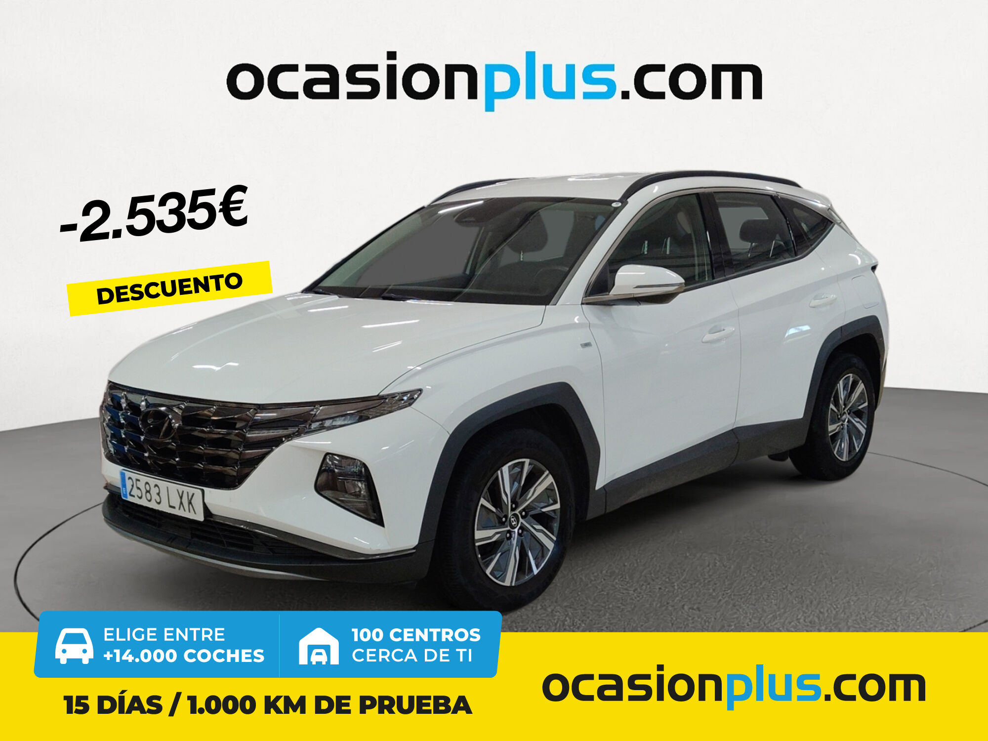 HYUNDAI Tucson (1.6 CRDI 48V Maxx 4x4 DCT 100 kW (136 CV)) en Madrid