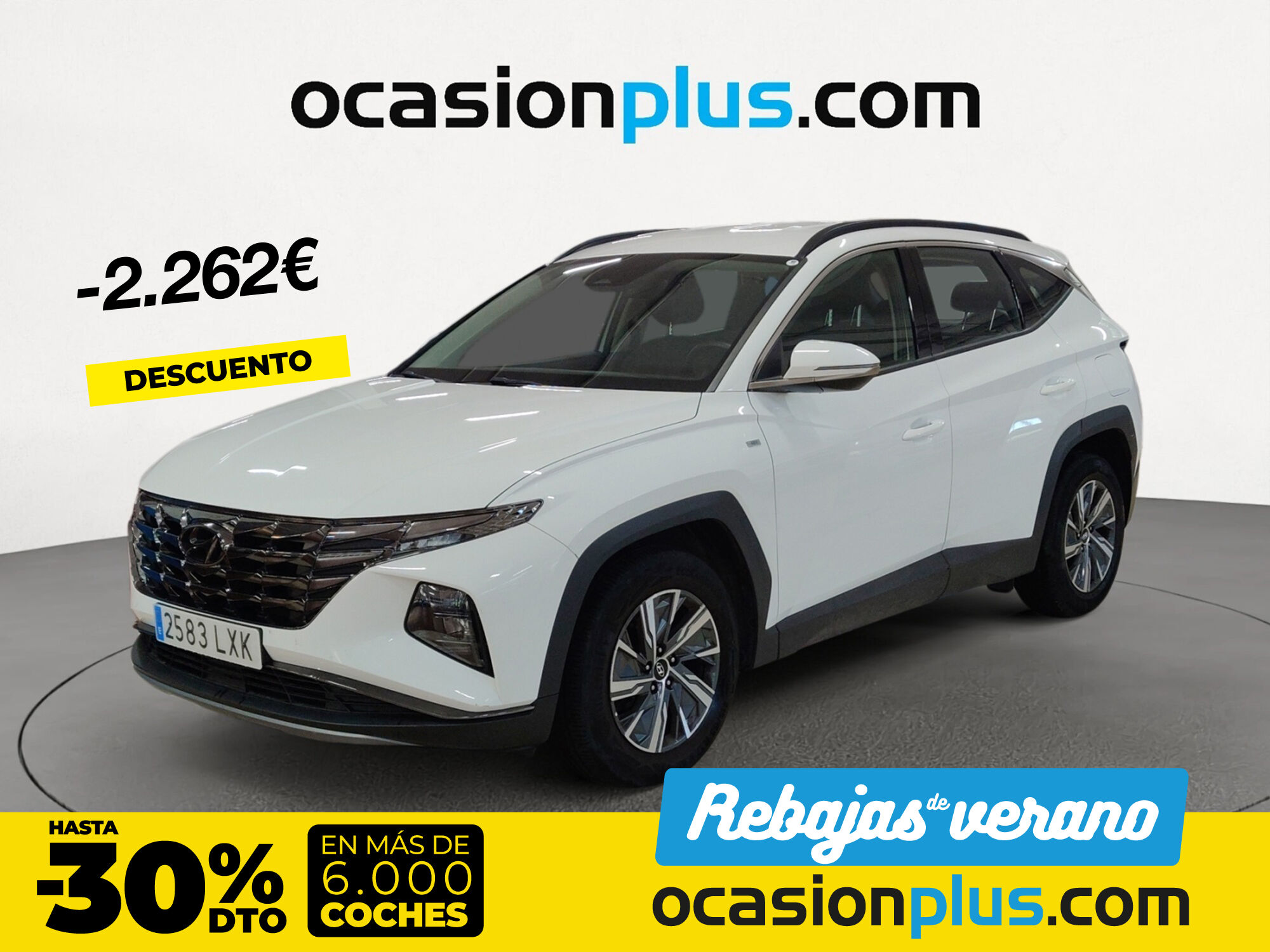 HYUNDAI Tucson (1.6 CRDI 48V Maxx 4x4 DCT 100 kW (136 CV)) en Madrid