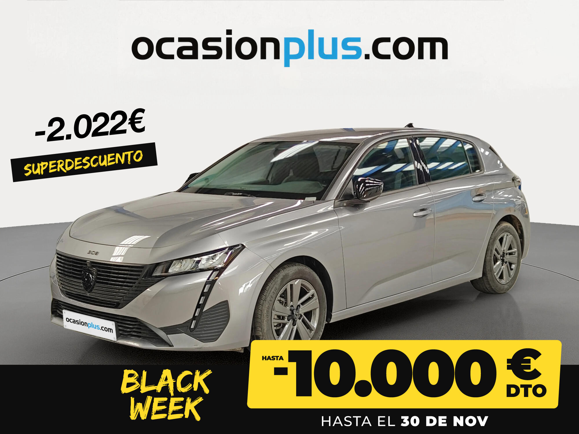 PEUGEOT 308 (PureTech 130 S&S Active EAT8 96 kW (130 CV)) en Madrid