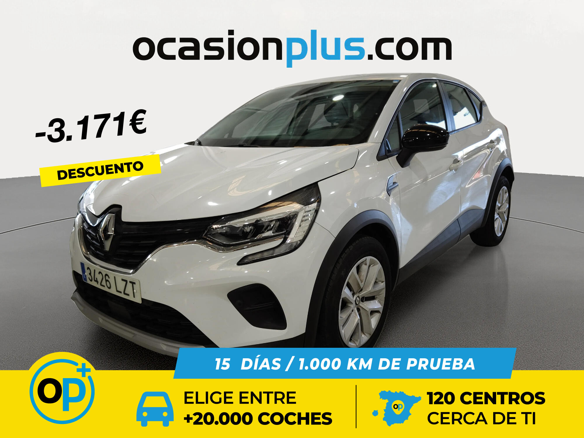 RENAULT Captur (Intens TCe GLP 74 kW (100 CV)) en Madrid