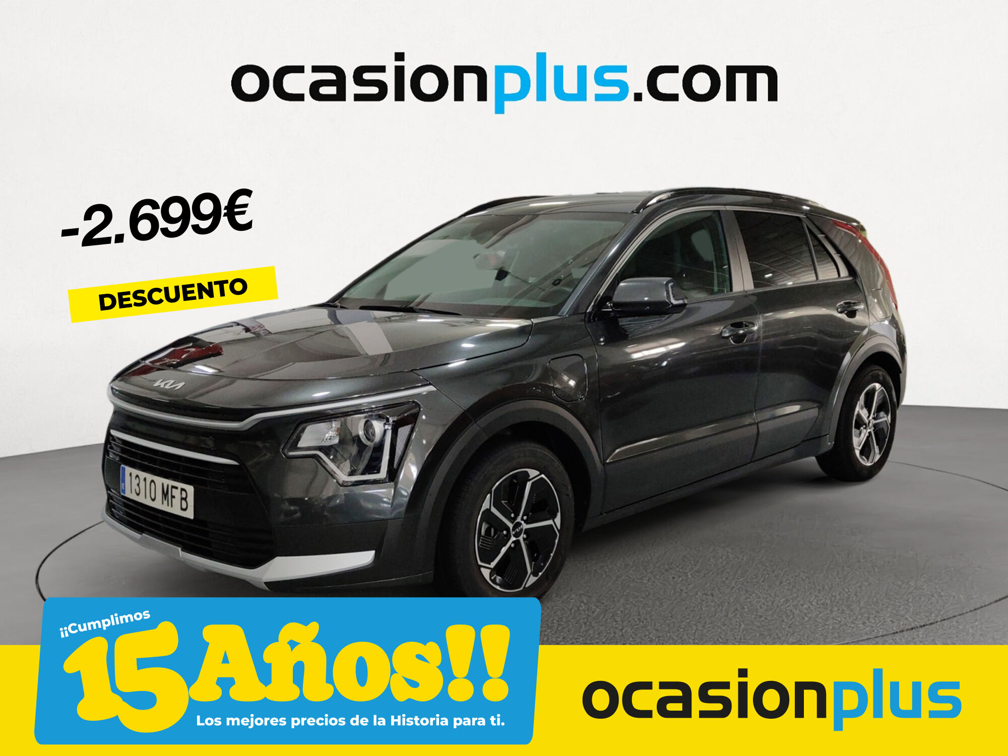 KIA Niro (1.6 GDi PHEV Híbrido Concept 135 kW (183 CV)) en Madrid