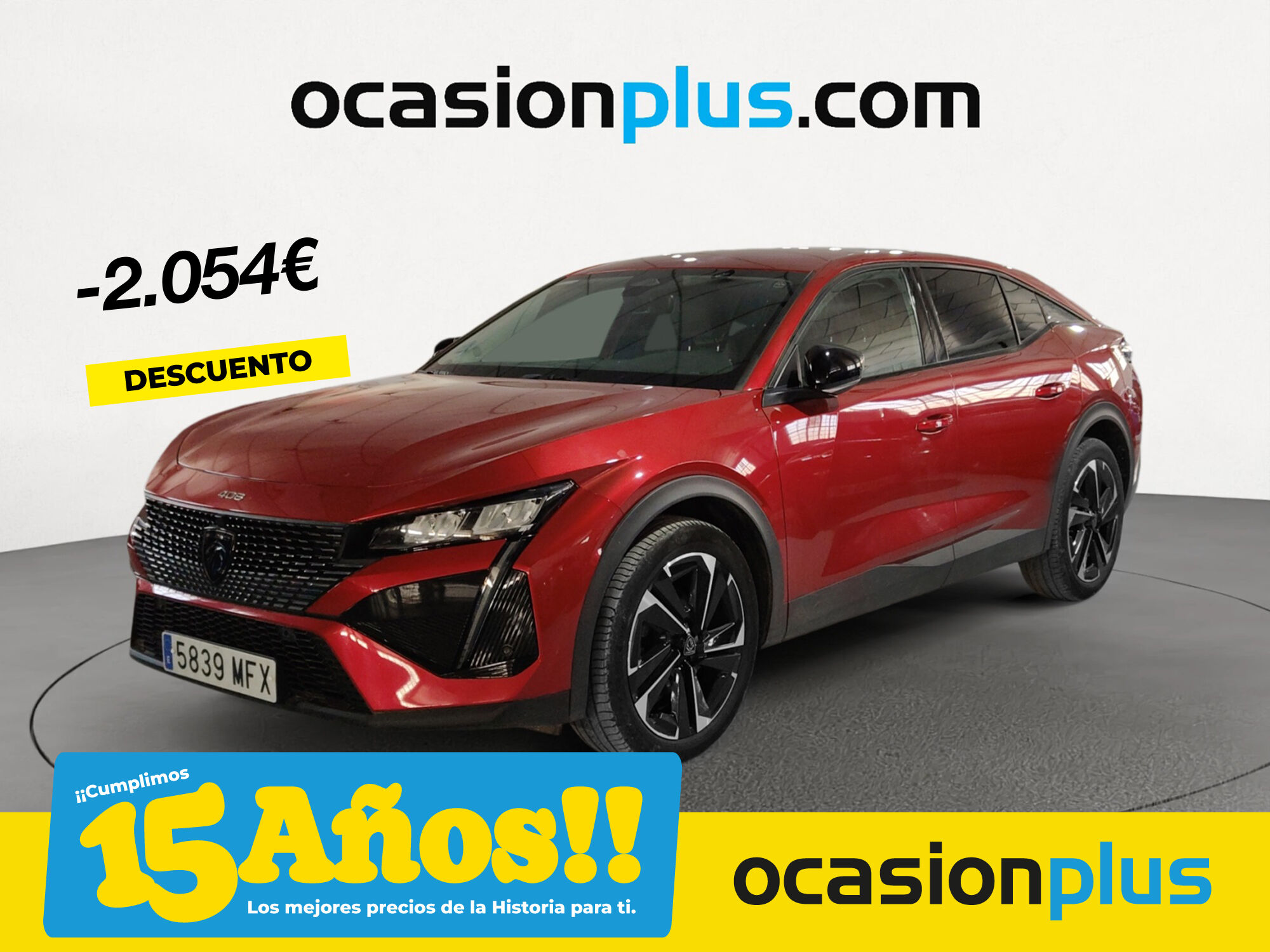 PEUGEOT 408 (Puretech 130 Allure Pack EAT8 96 kW (130 CV)) en Madrid