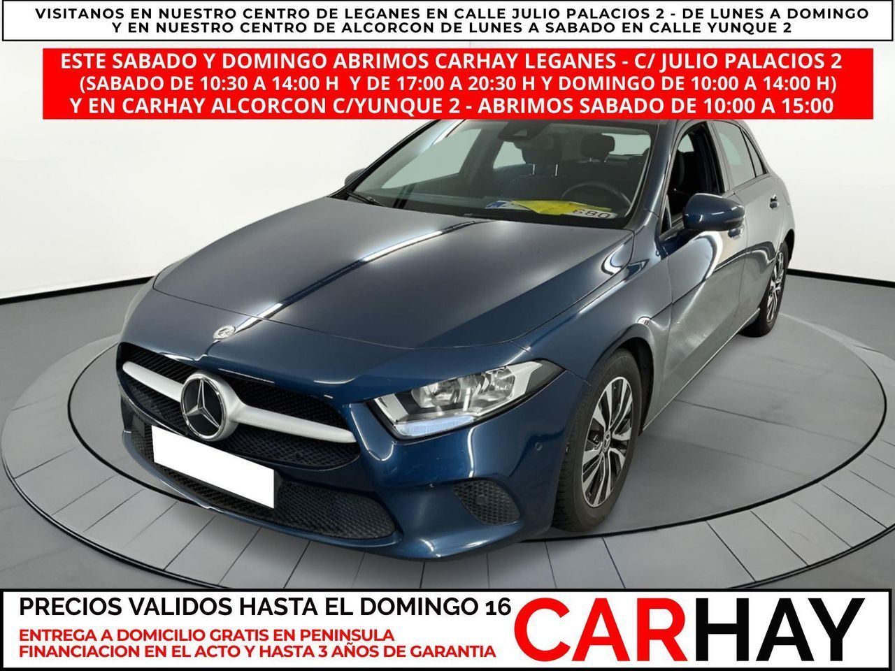 MERCEDES Clase A (1.3 A 180 BUSINESS SOLUTION ESSENTIAL) en Madrid