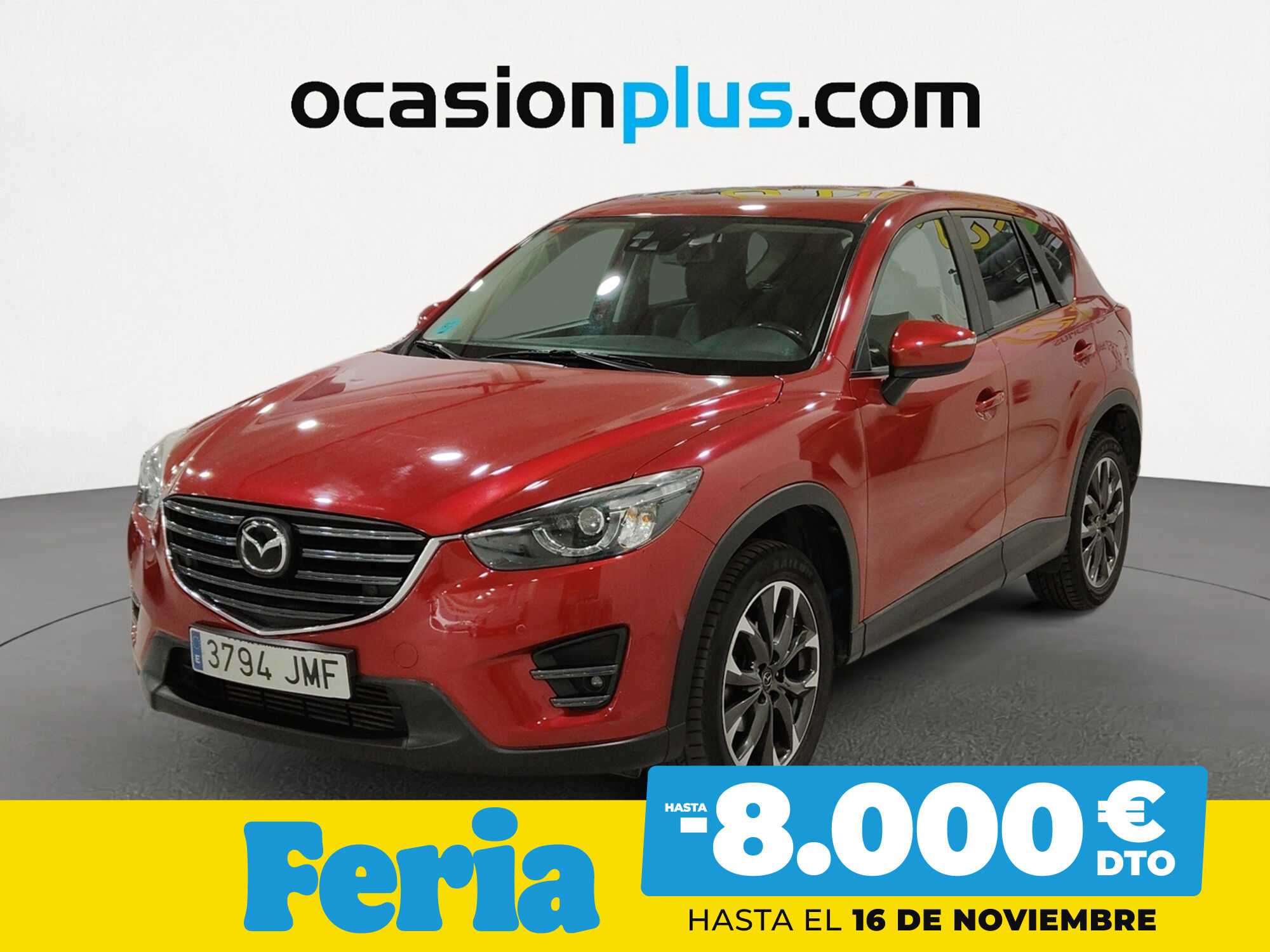 MAZDA CX-5 (2.2 DE 4WD Aut. Lux. 129 kW (175 CV)) en Madrid