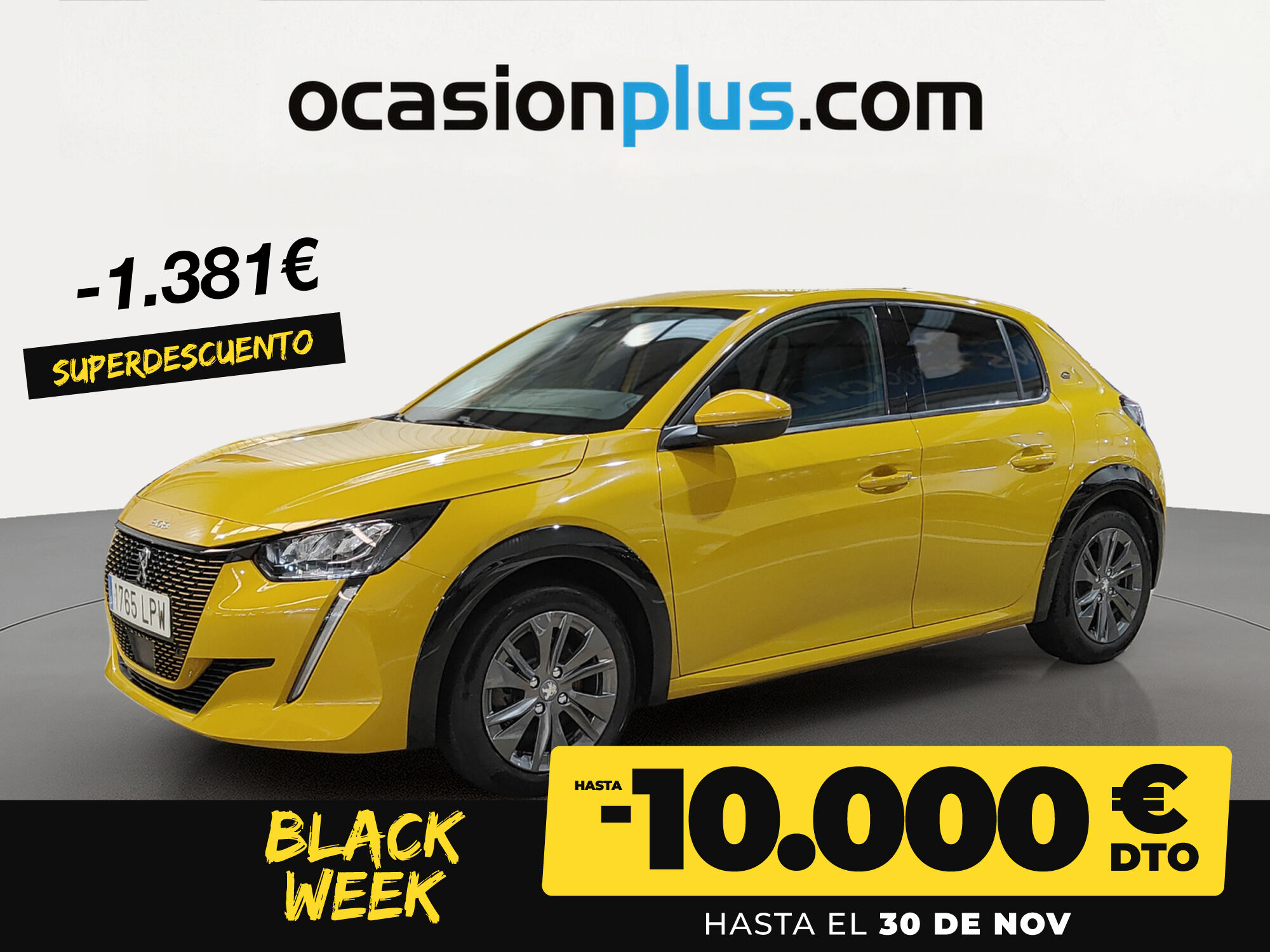 PEUGEOT 208 (Eléctrico Allure Pack 100 kW (136 CV)) en Madrid