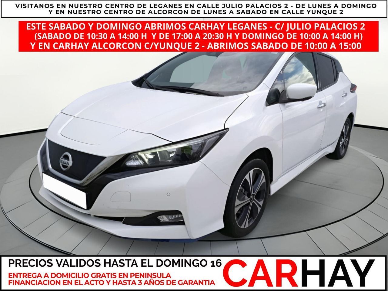 NISSAN Leaf (62KWH E+ N-CONNECTA) en Madrid