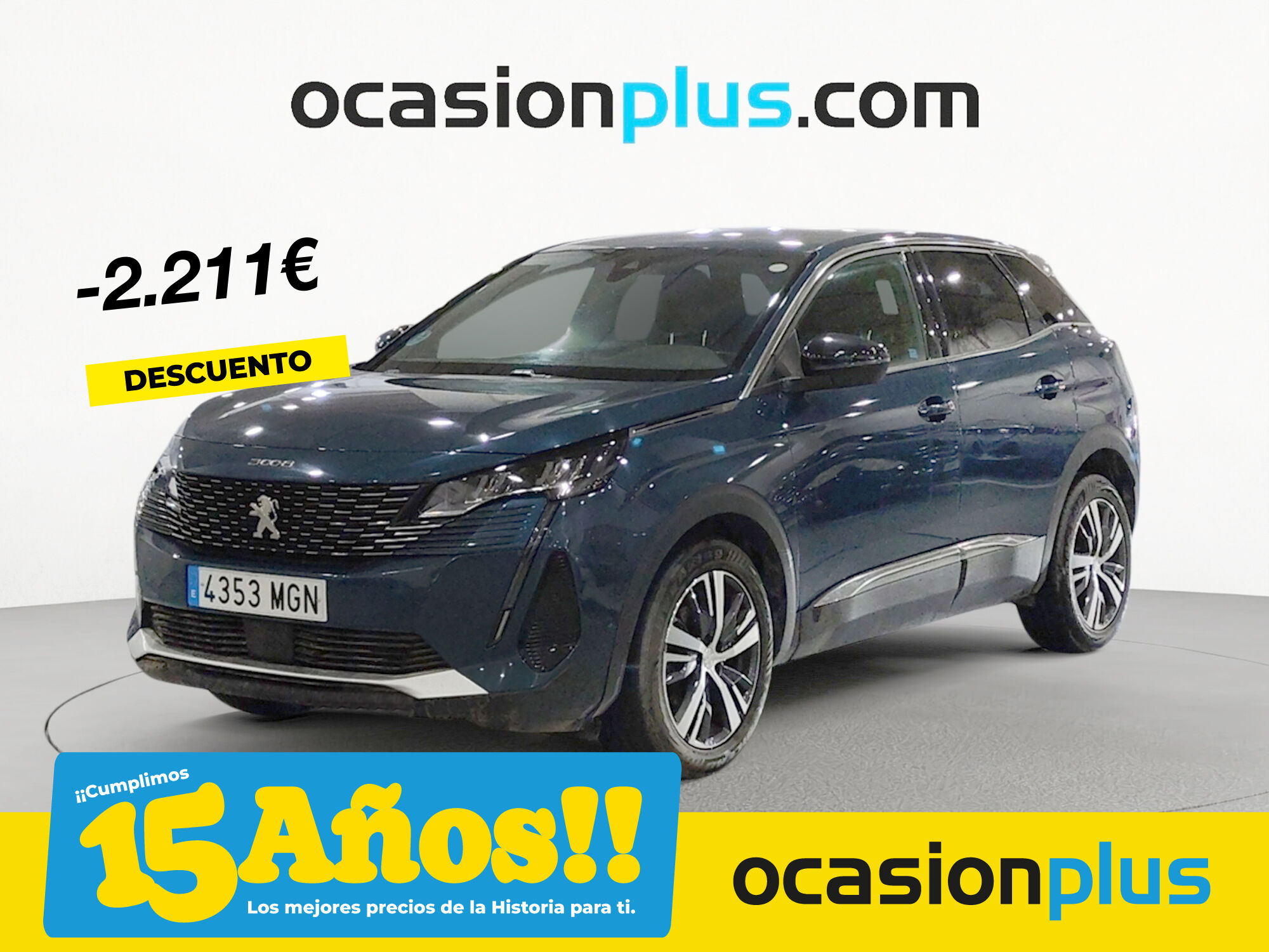 PEUGEOT 3008 (PureTech 130 S&S Allure Pack EAT8 96 kW (130 CV)) en Madrid