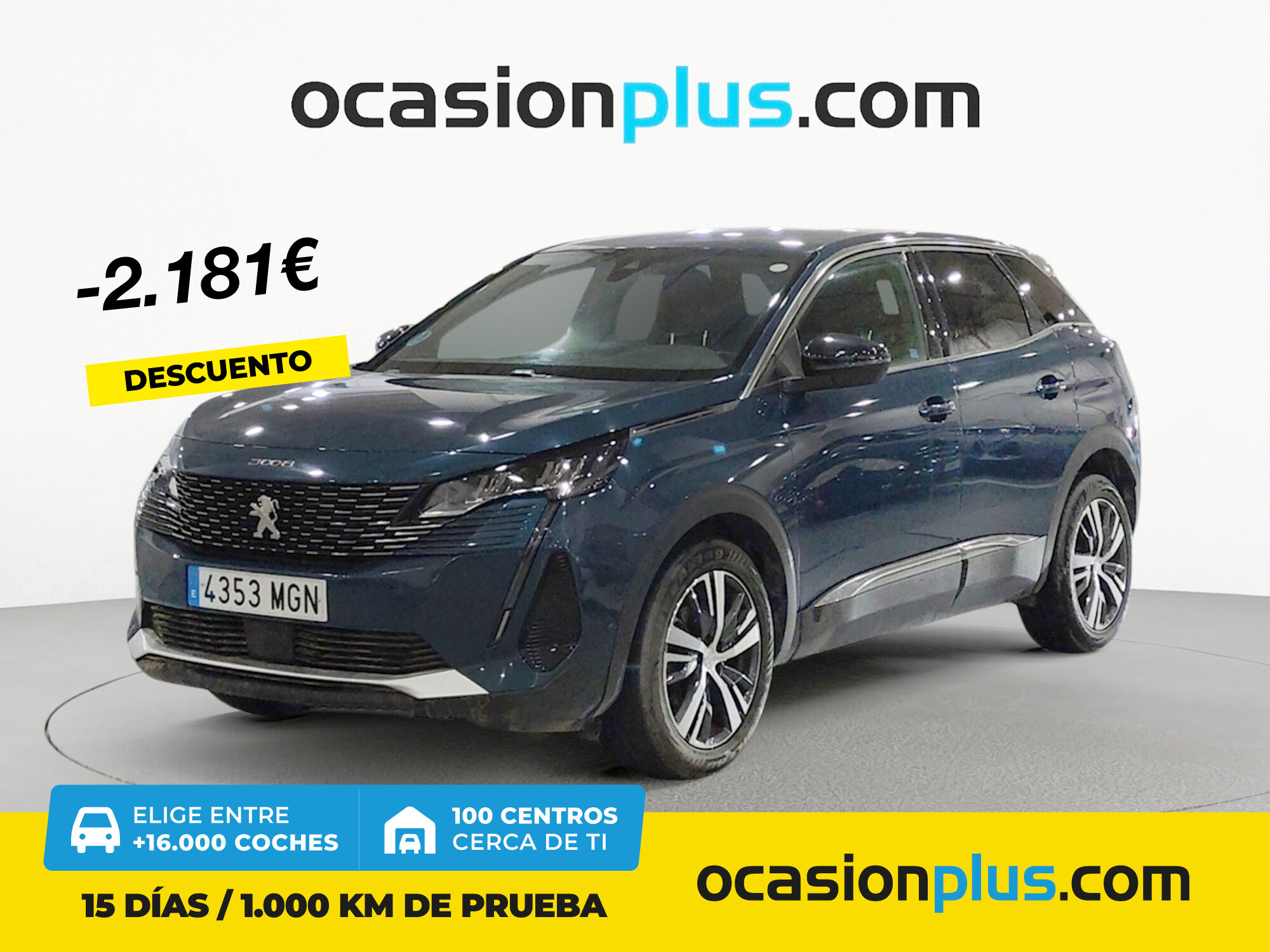 PEUGEOT 3008 (PureTech 130 S&S Allure Pack EAT8 96 kW (130 CV)) en Madrid