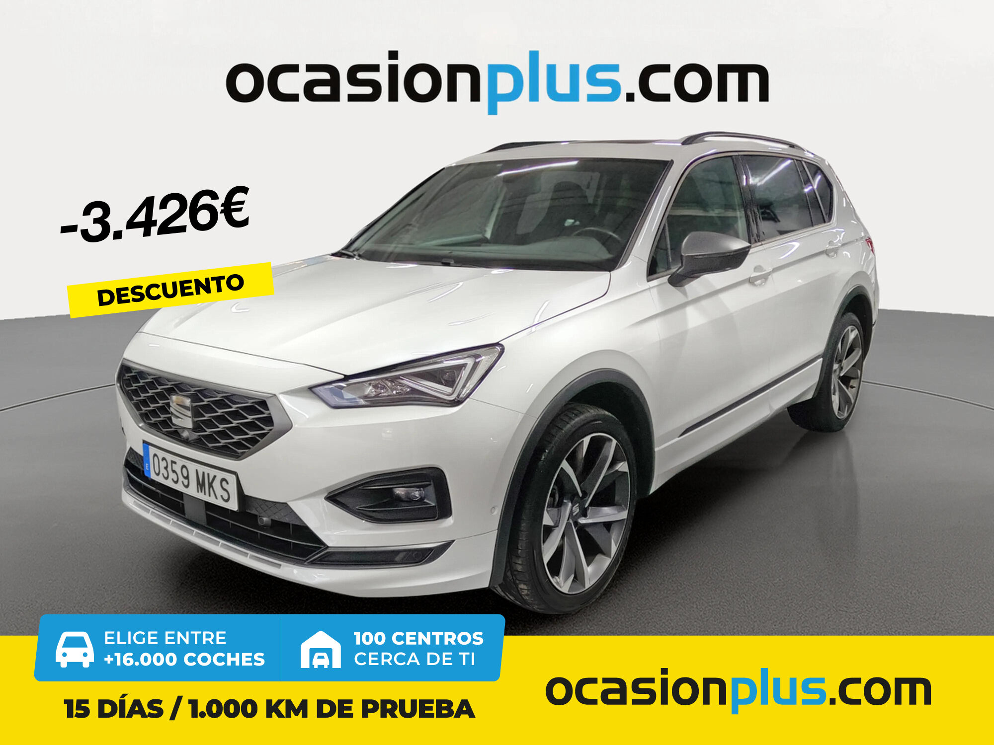 SEAT Tarraco (2.0 TDI S&S FR Edition DSG 110 kW (150 CV)) en Madrid