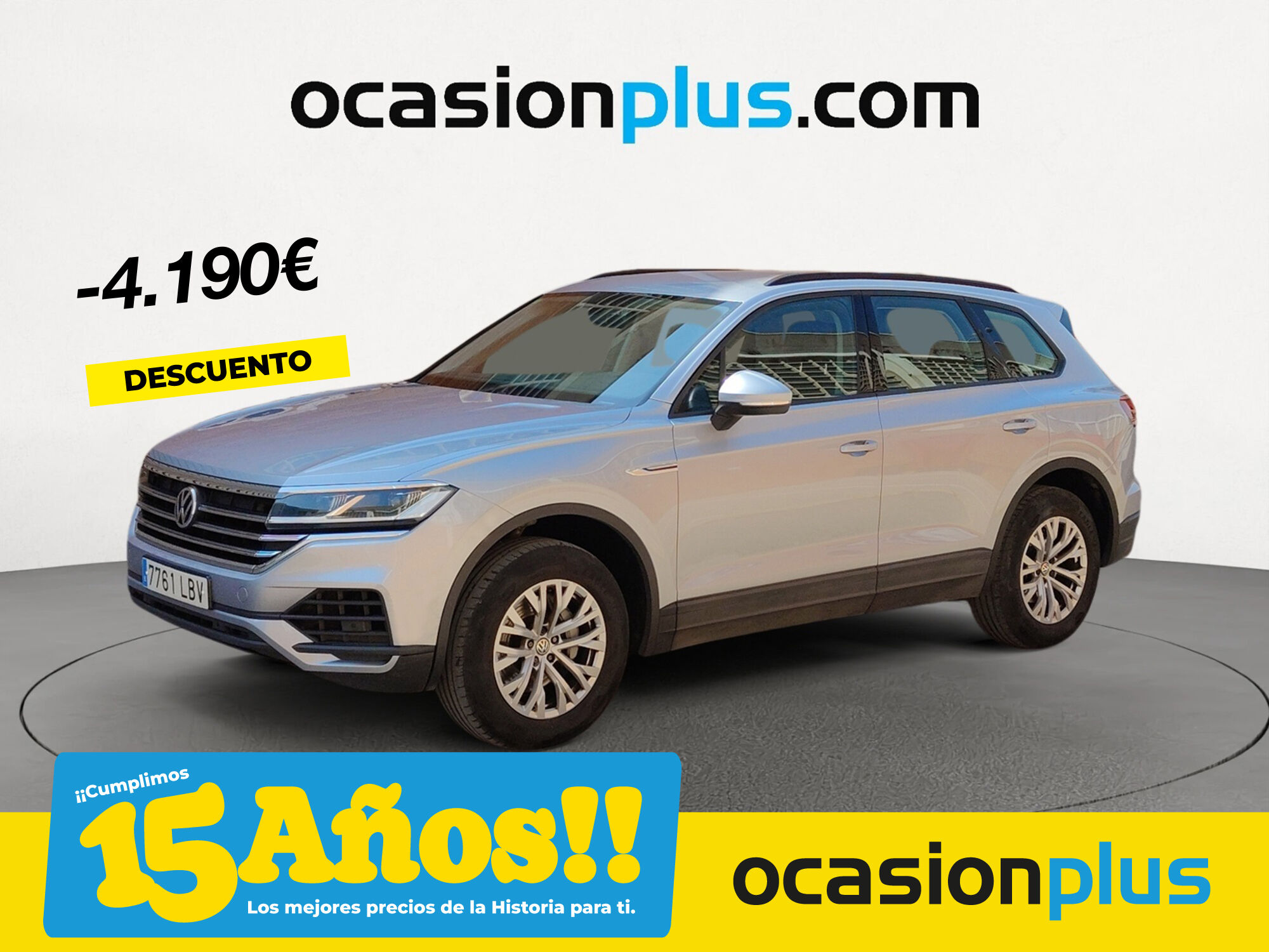 VOLKSWAGEN Touareg (Pure 3.0 TDI 4Motion 170 kW (231 CV) tiptronic) en Madr