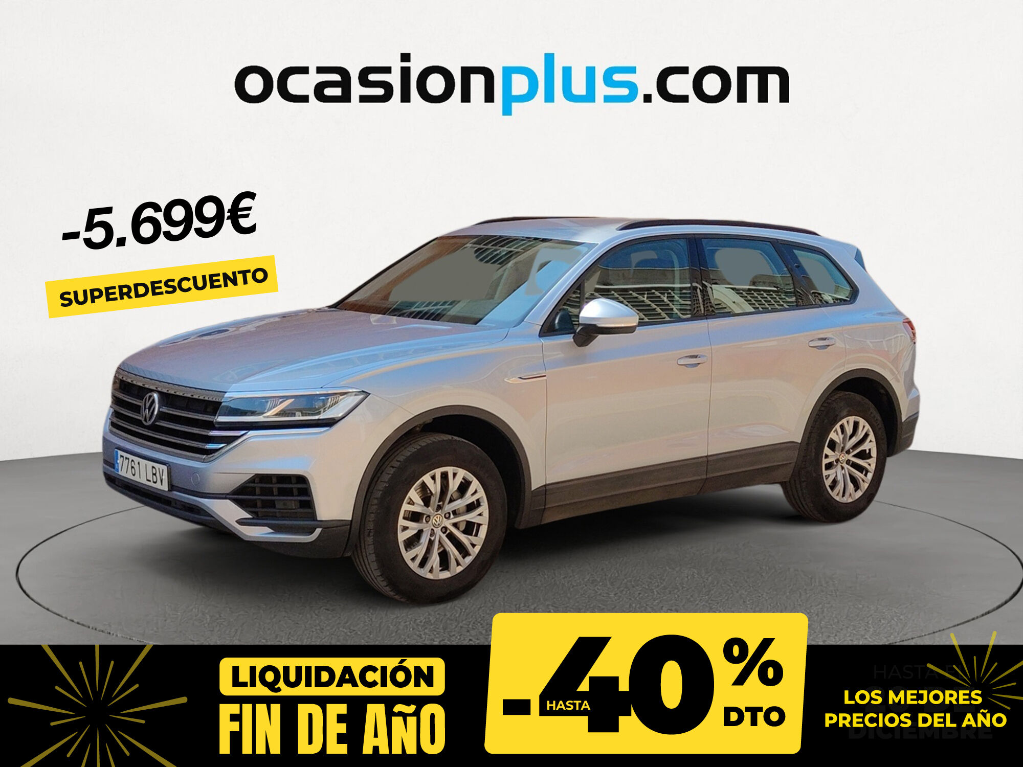 VOLKSWAGEN Touareg (Pure 3.0 TDI 4Motion 170 kW (231 CV) tiptronic) en Madr