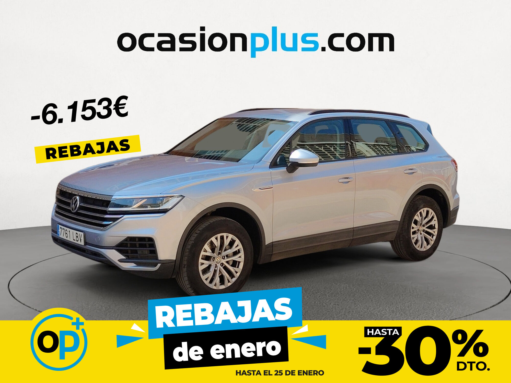 VOLKSWAGEN Touareg (Pure 3.0 TDI 4Motion 170 kW (231 CV) tiptronic) en Madr