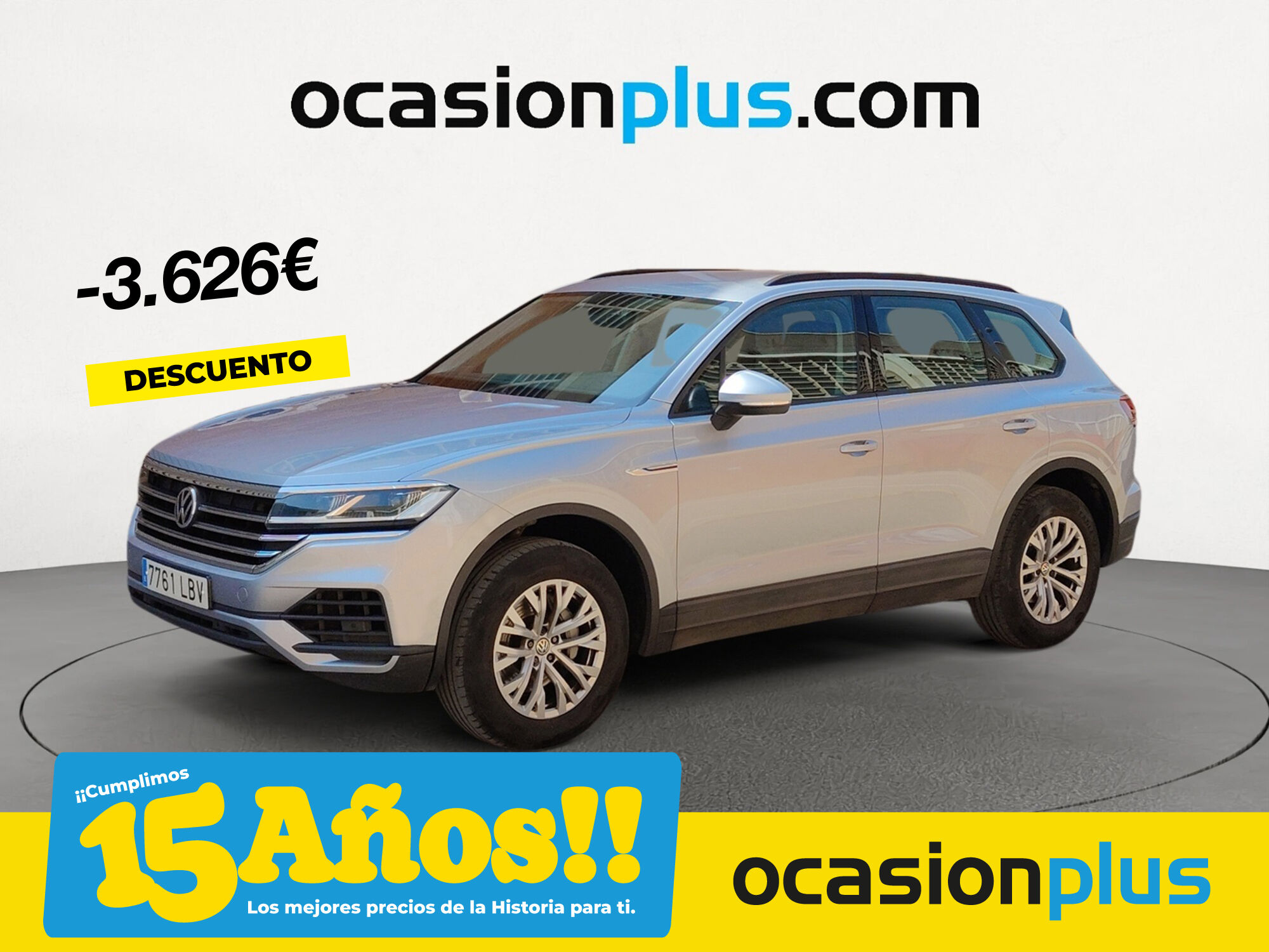 VOLKSWAGEN Touareg (Pure 3.0 TDI 4Motion 170 kW (231 CV) tiptronic) en Madr