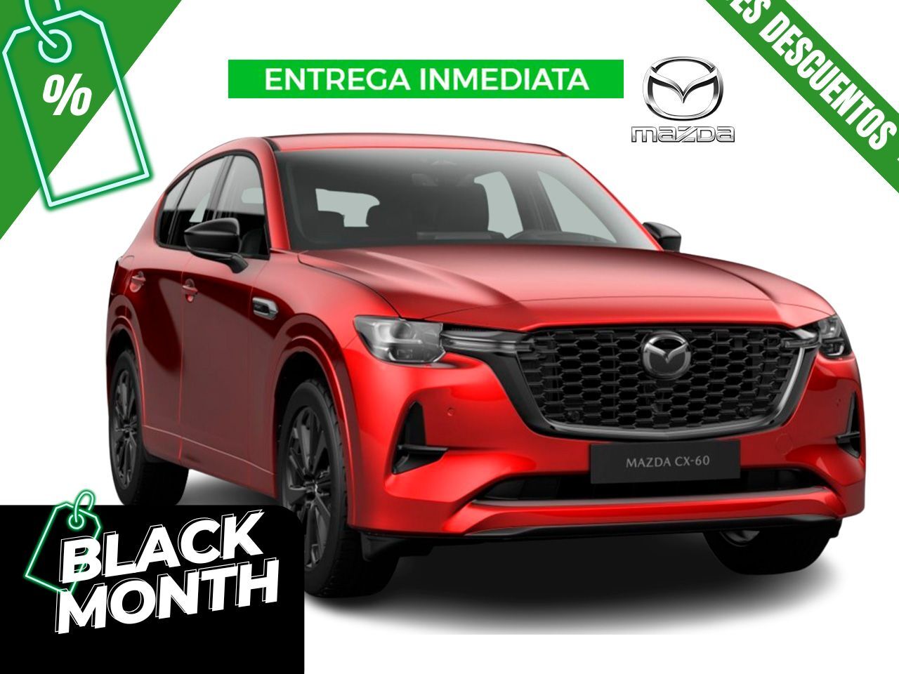 MAZDA CX-60 (e-Skyactiv D MHEV 147kw 8AT Homura Plus) en Barcelona