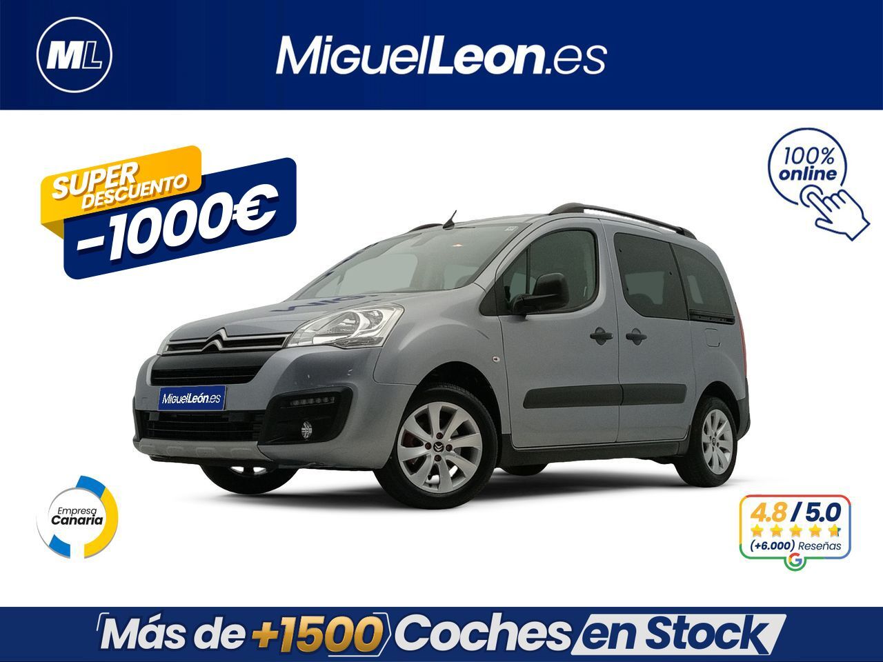 CITROEN Berlingo (Multispace FEEL PureTech 110cv S&S) en Palmas, Las