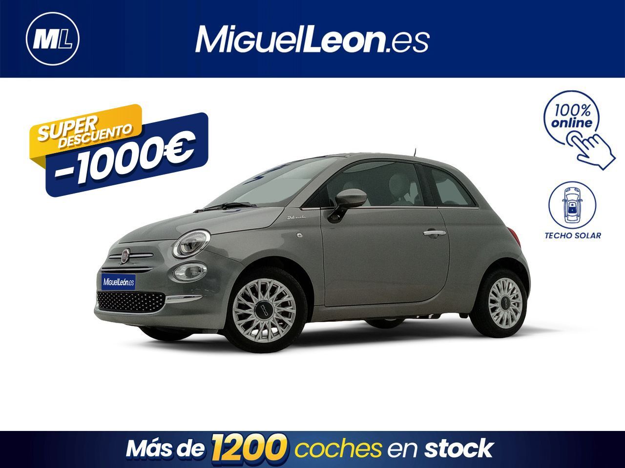 FIAT 500 (Dolcevita 1.0 Hybrid 51KW (70 CV)) en Palmas, Las