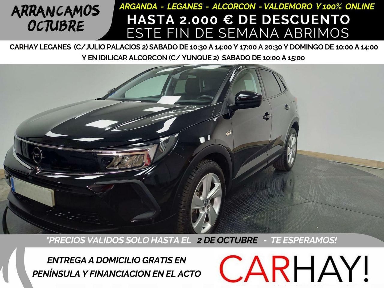 OPEL Grandland (1.6 TURBO PHEV B.EDITION AUT 165KW/225CV) en Madrid