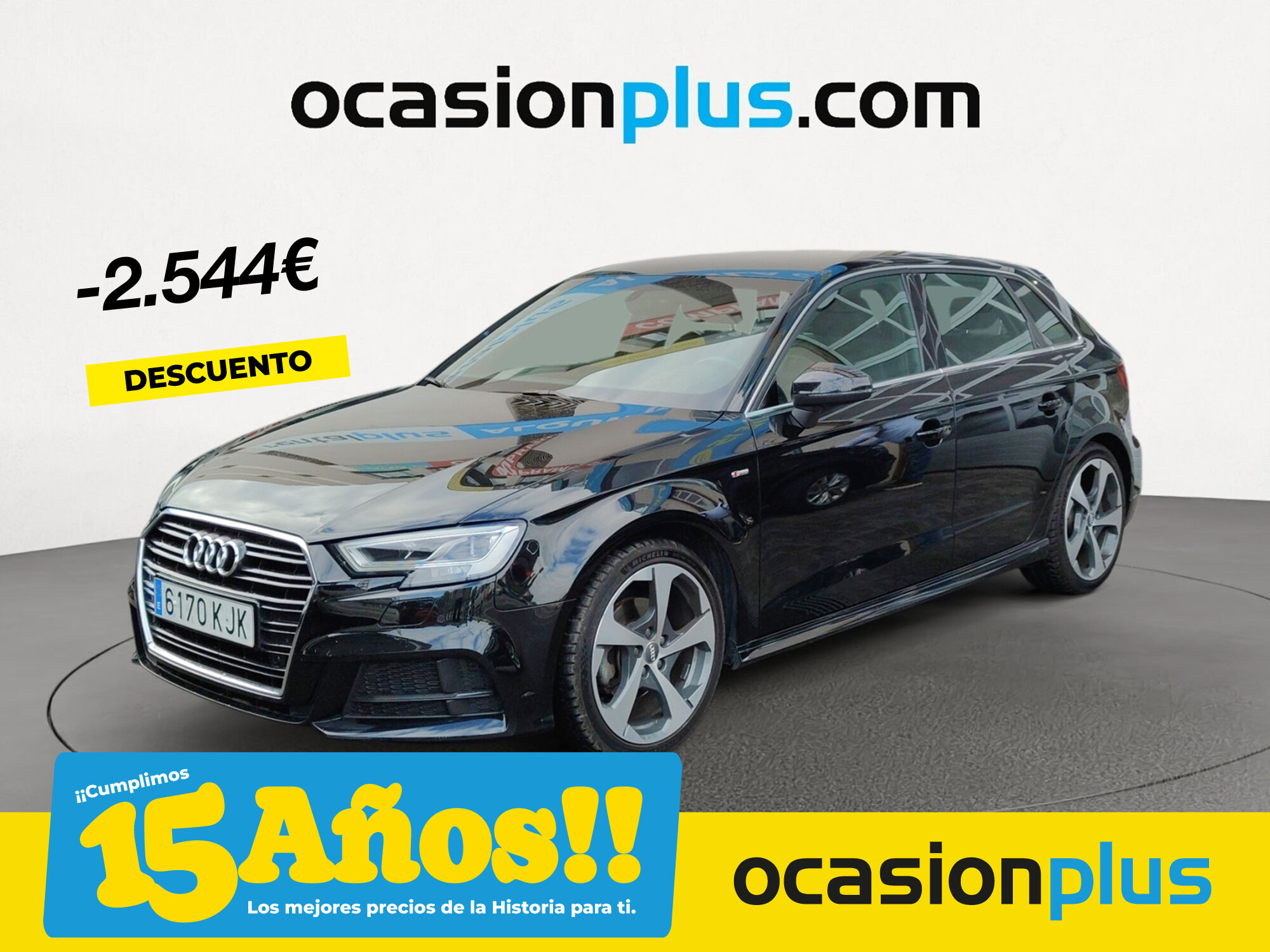 AUDI A3 (S Line edition 1.5 TFSI CoD EVO 110 kW (150 CV)) en Madrid