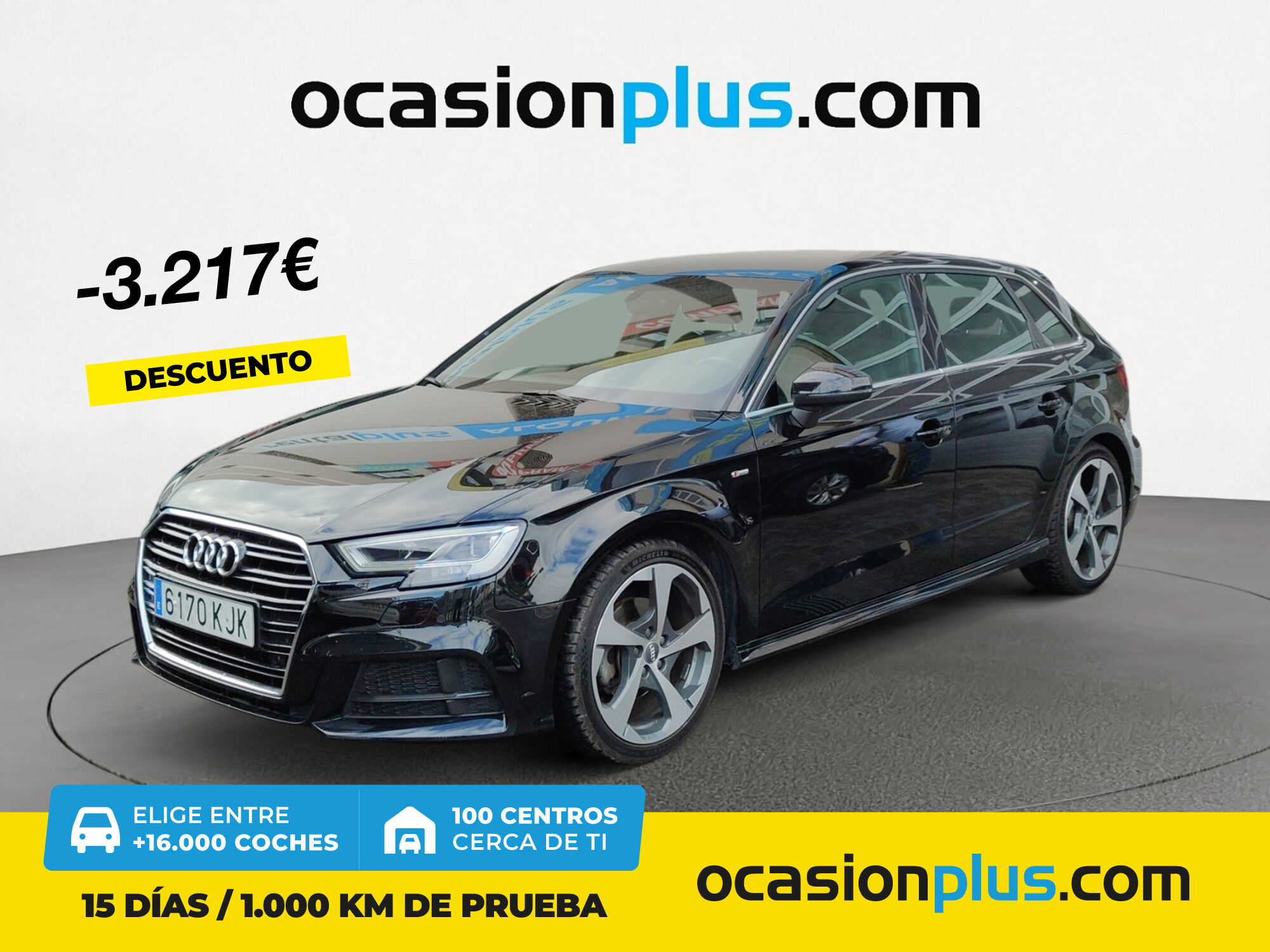 AUDI A3 (S Line edition 1.5 TFSI CoD EVO 110 kW (150 CV)) en Madrid