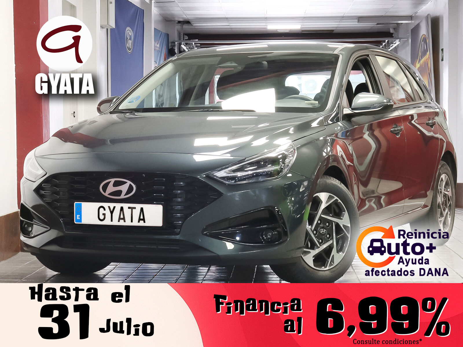 HYUNDAI i30 (1.0 TGDI 48V Klass 74 kW (100 CV)) en Madrid