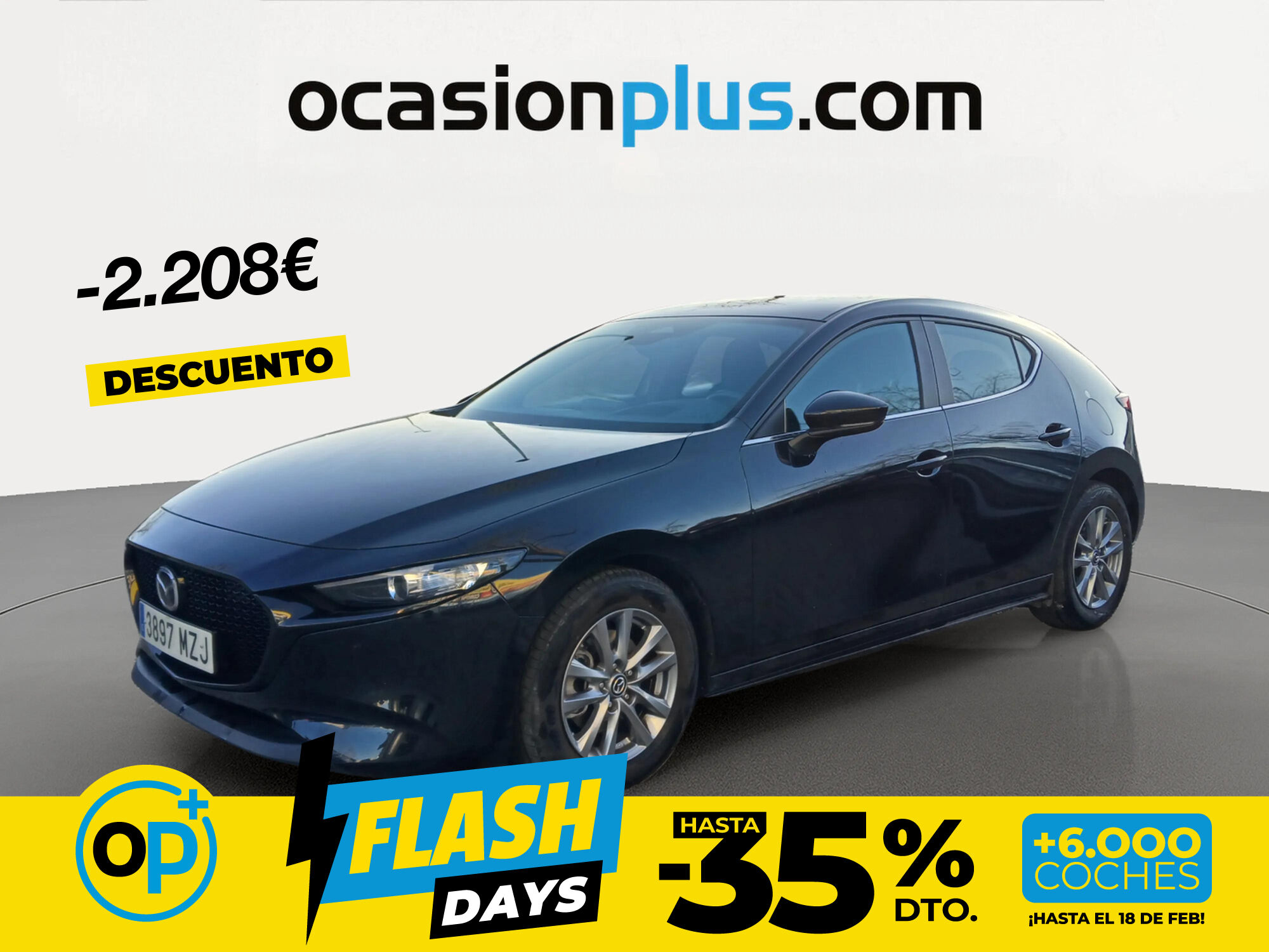 Foto del MAZDA Mazda3 2.5 e-Skyactiv-G Prime-line 103kW