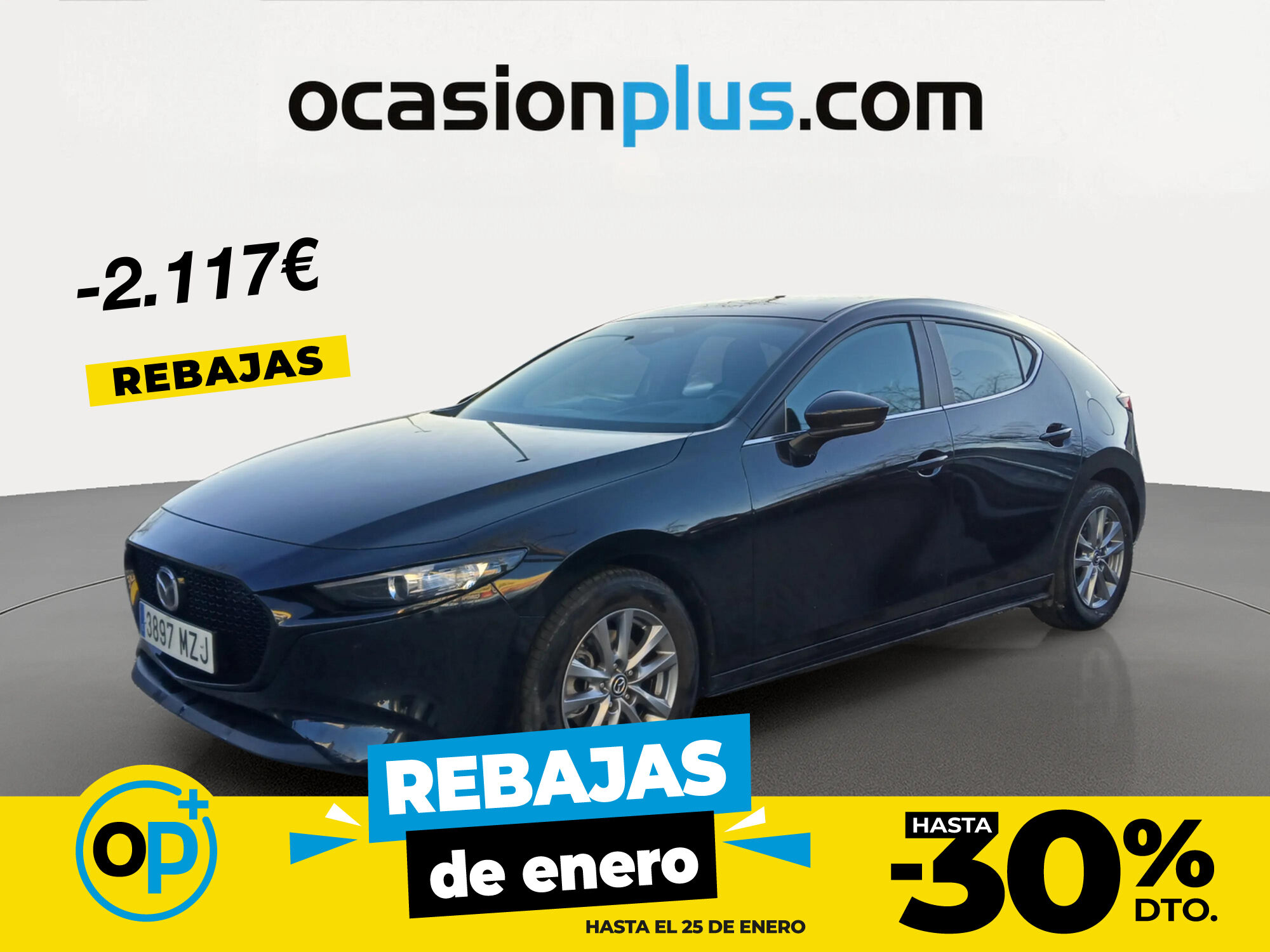 MAZDA Mazda3 (2.5L E-SKY G MHEV Prime-line 103 kW (140 CV)) en Madrid