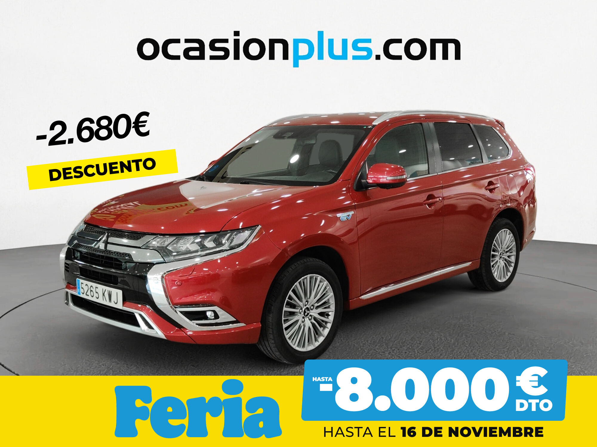 MITSUBISHI Outlander (2.4 PHEV Kaiteki 4WD Auto 165 kW (224 CV)) en Madrid