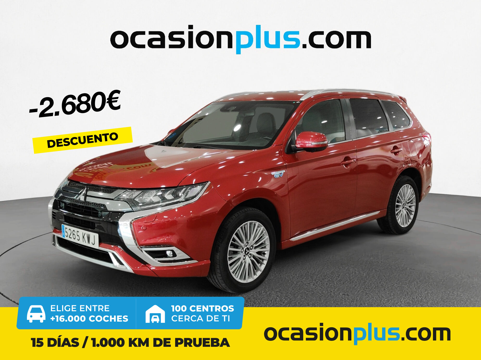 MITSUBISHI Outlander (2.4 PHEV Kaiteki 4WD Auto 165 kW (224 CV)) en Madrid