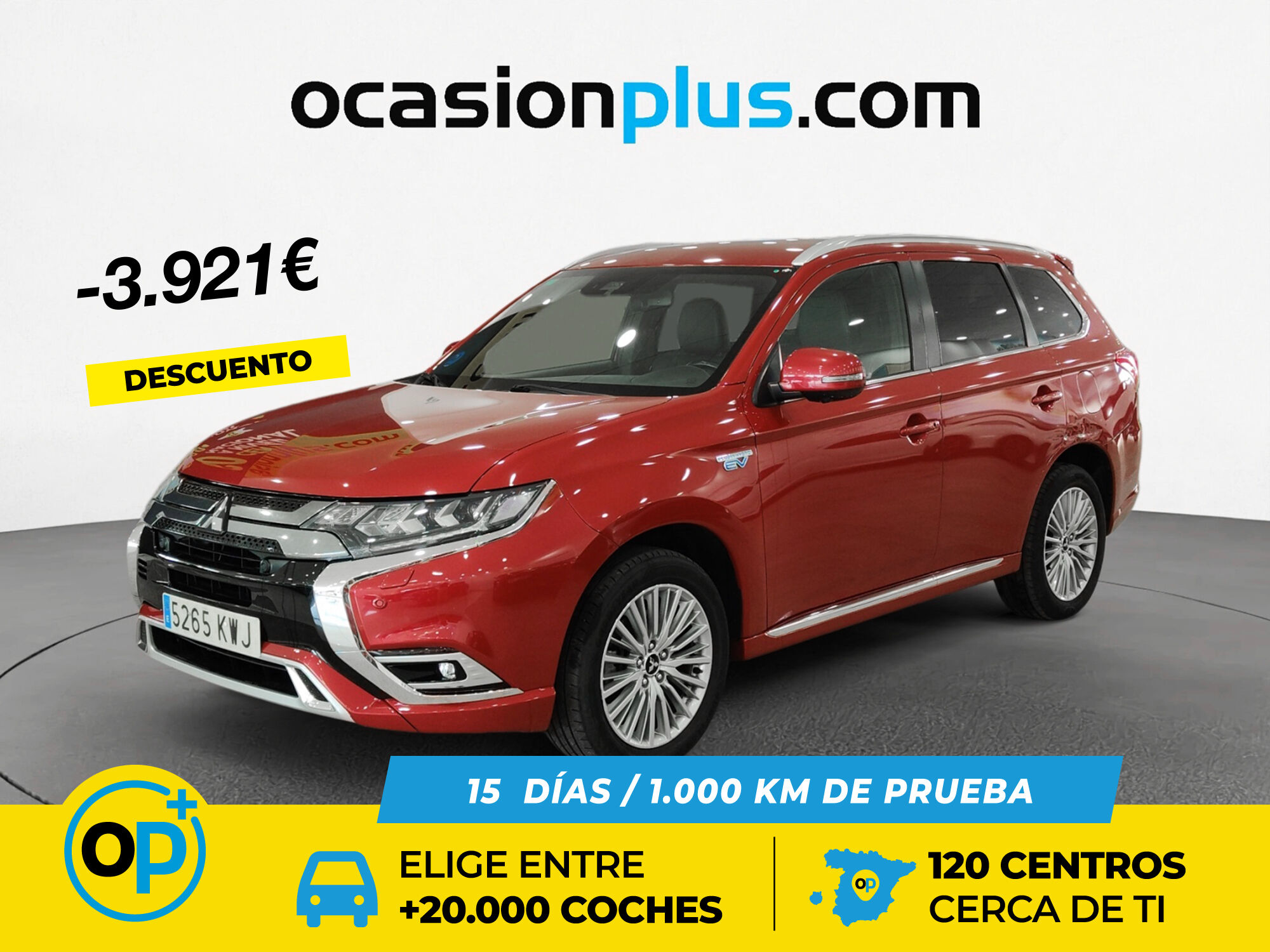 MITSUBISHI Outlander (2.4 PHEV Kaiteki 4WD Auto 165 kW (224 CV)) en Madrid