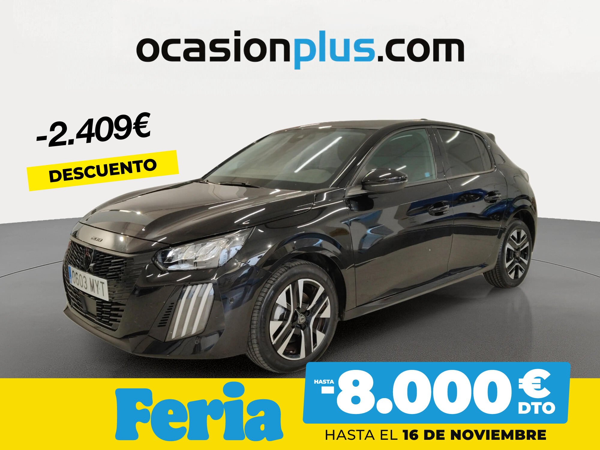 PEUGEOT 208 (Allure Hybrid eDCS6 75 kW (100 CV)) en Madrid