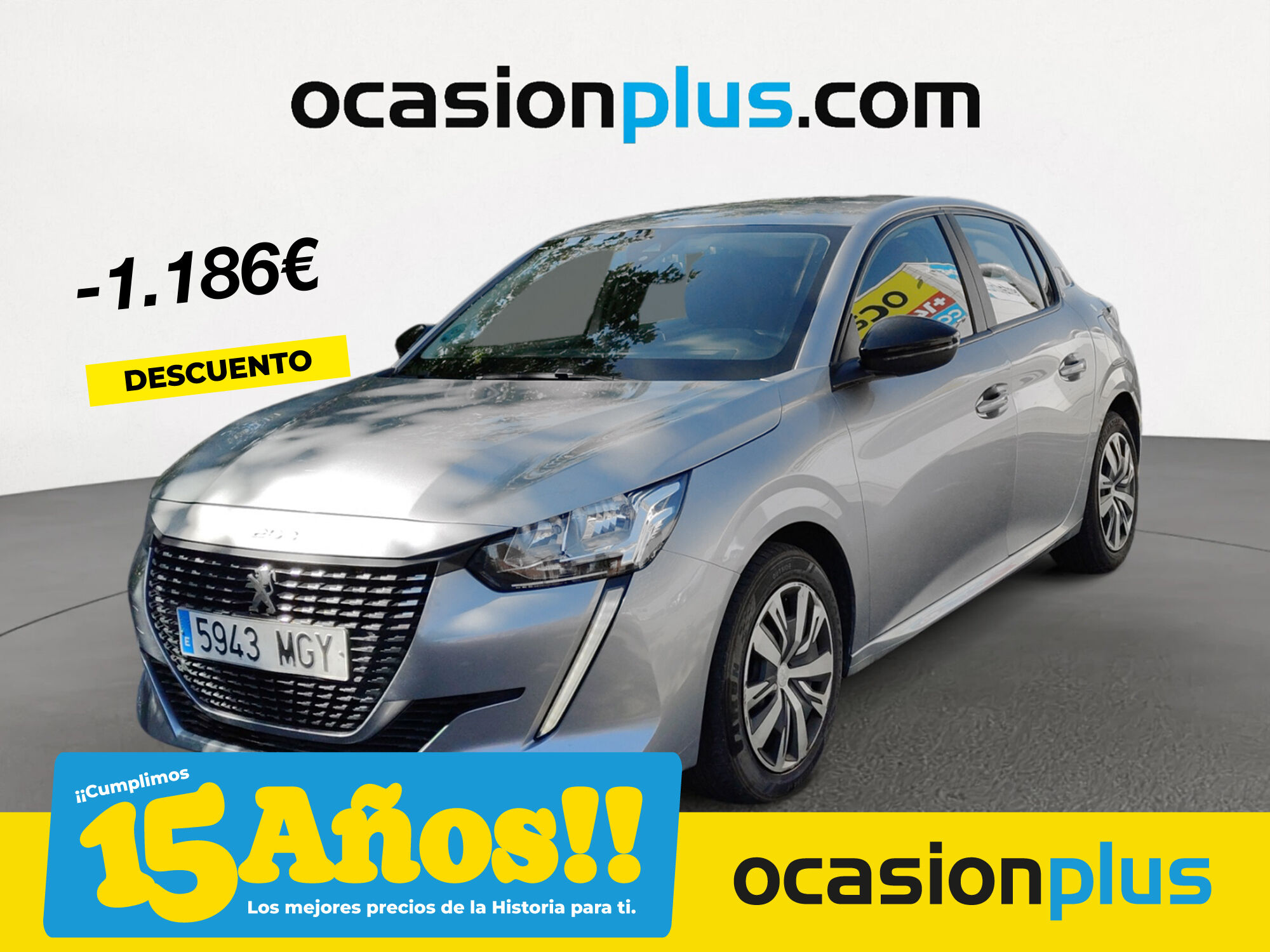 PEUGEOT 208 (PureTech 100 Active Pack 75 kW (100 CV)) en Madrid