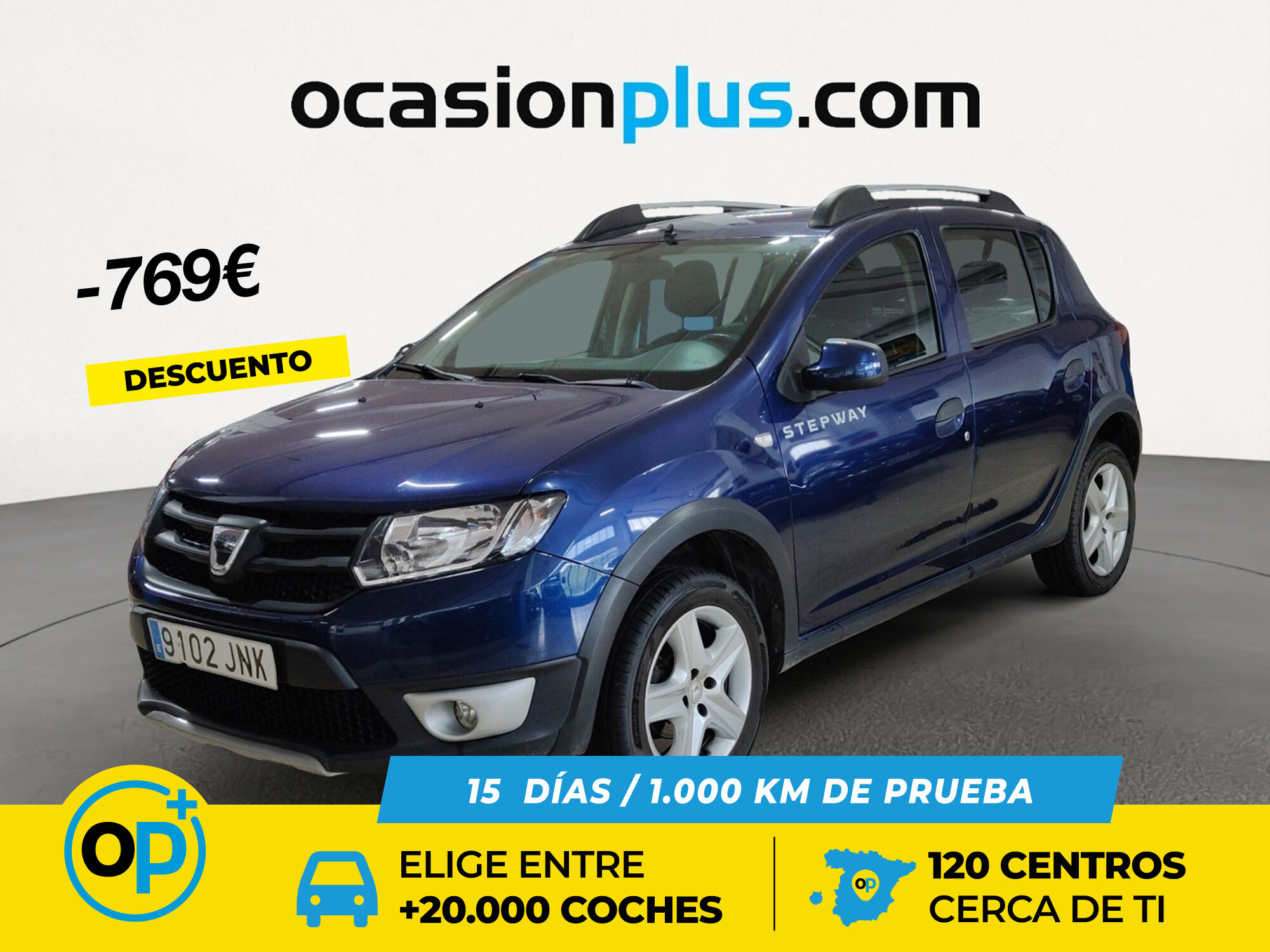 DACIA Sandero (Stepway TCe 66 kW (90 CV)) en Madrid