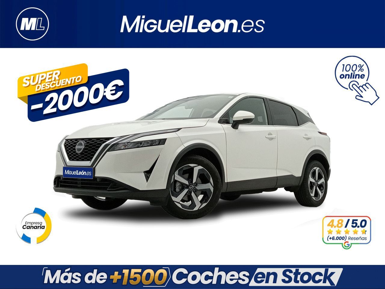 NISSAN Qashqai (DIG-T 103kW N-Connecta) en Palmas, Las