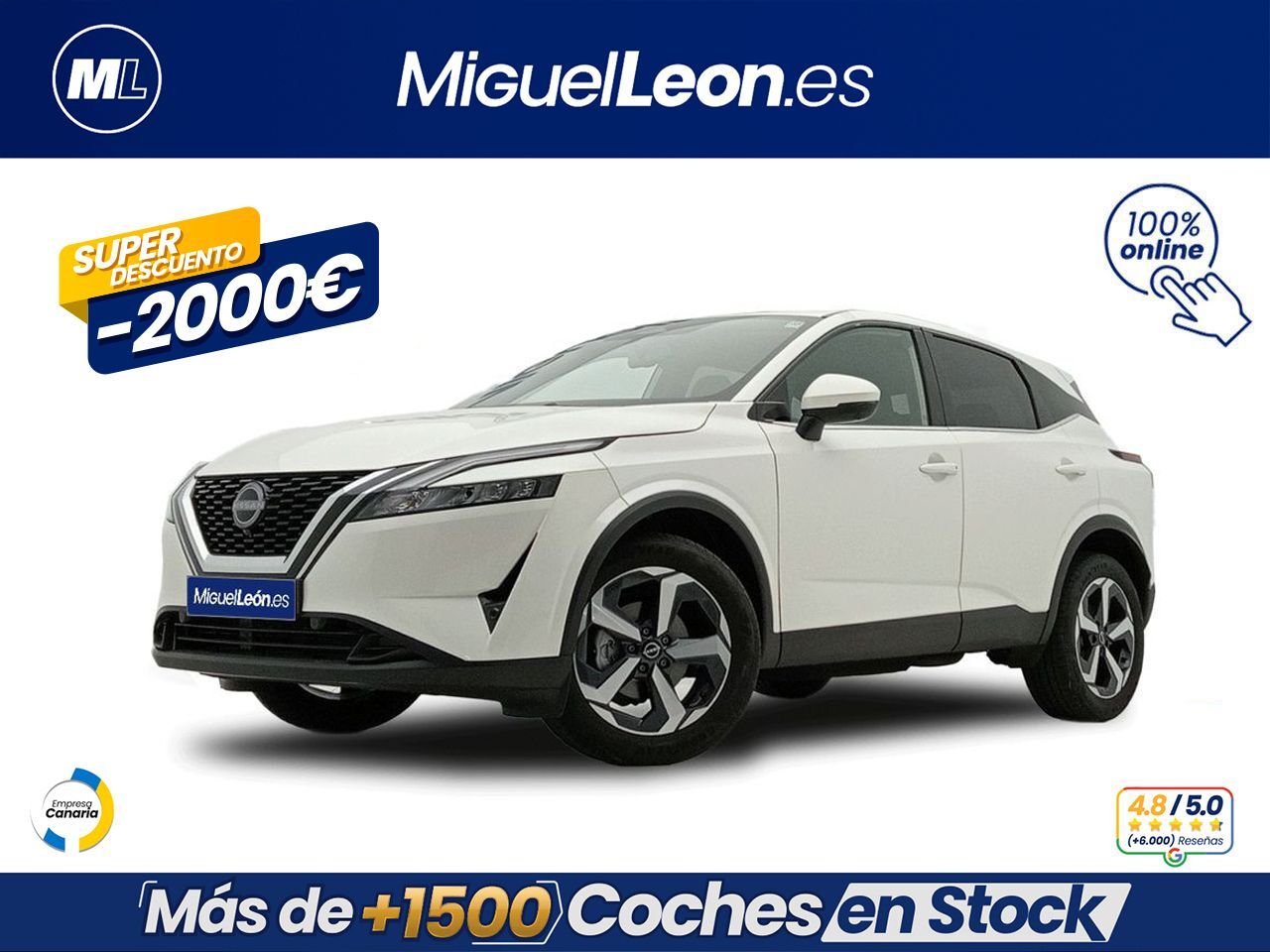 NISSAN Qashqai (DIG-T 103kW N-Connecta) en Palmas, Las