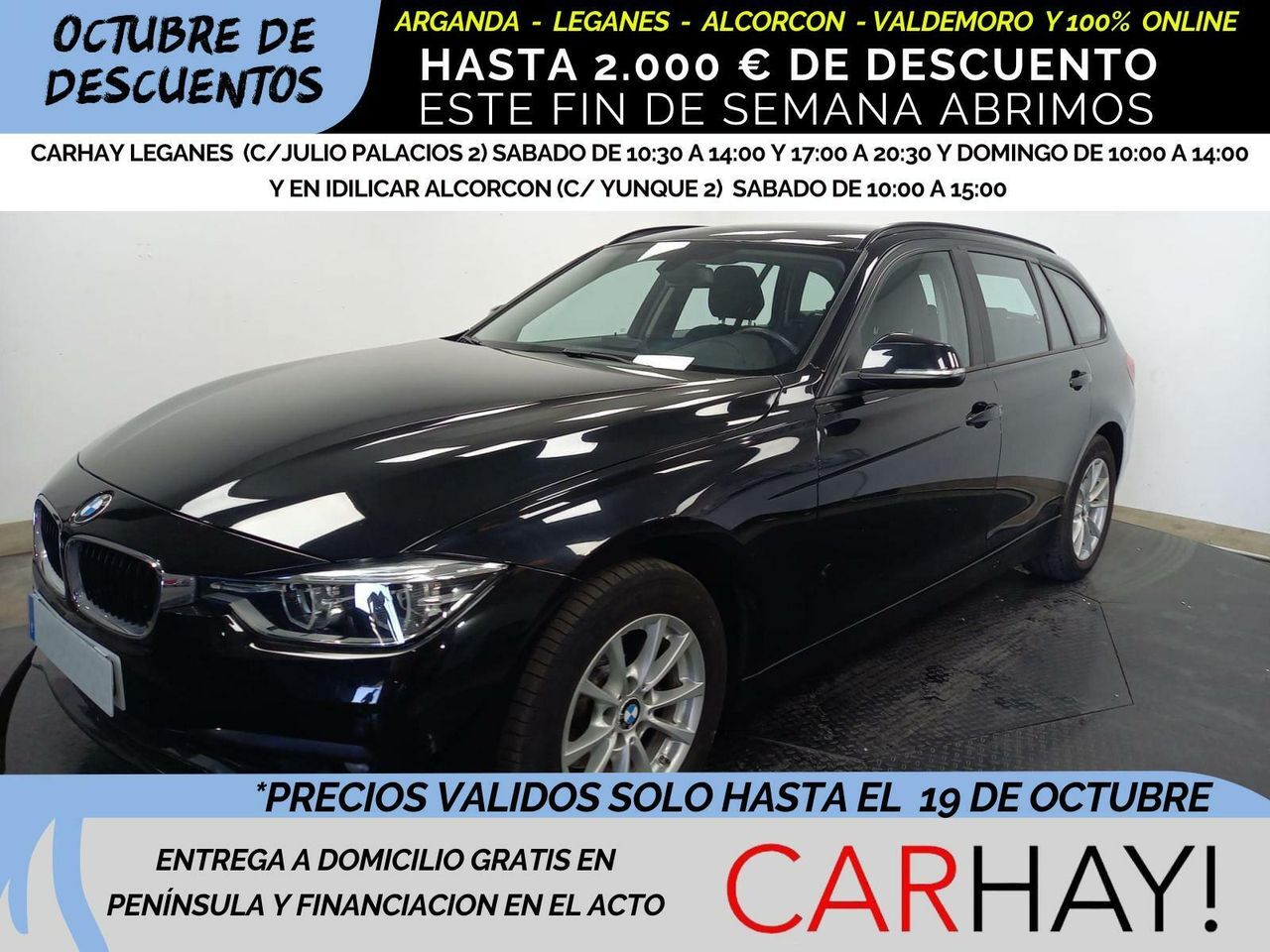 BMW Serie 3 (REEKS TOURING 318D (100 KW) 5D) en Madrid