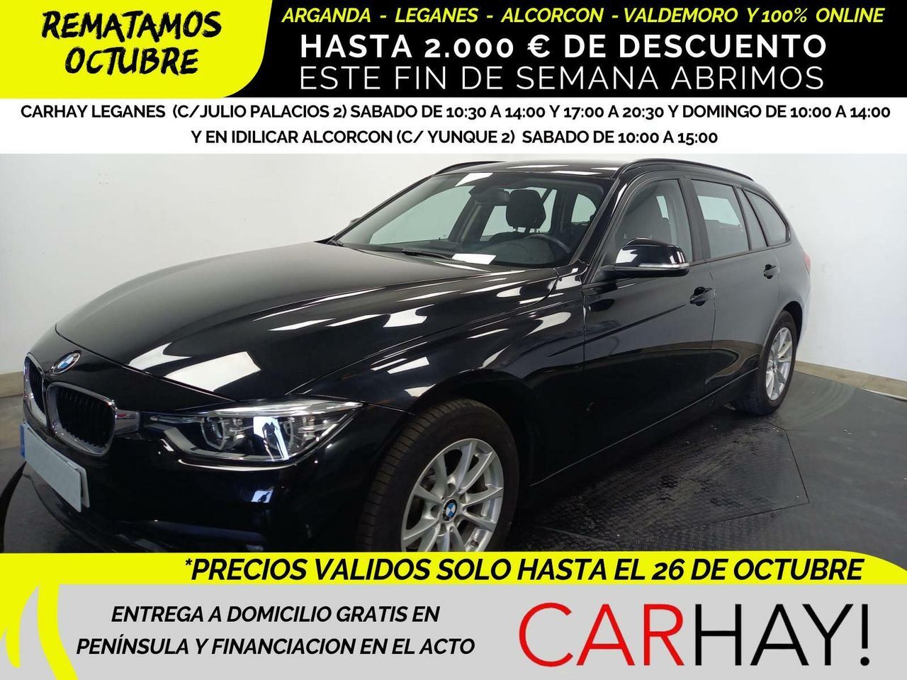 BMW Serie 3 (REEKS TOURING 318D (100 KW) 5D) en Madrid