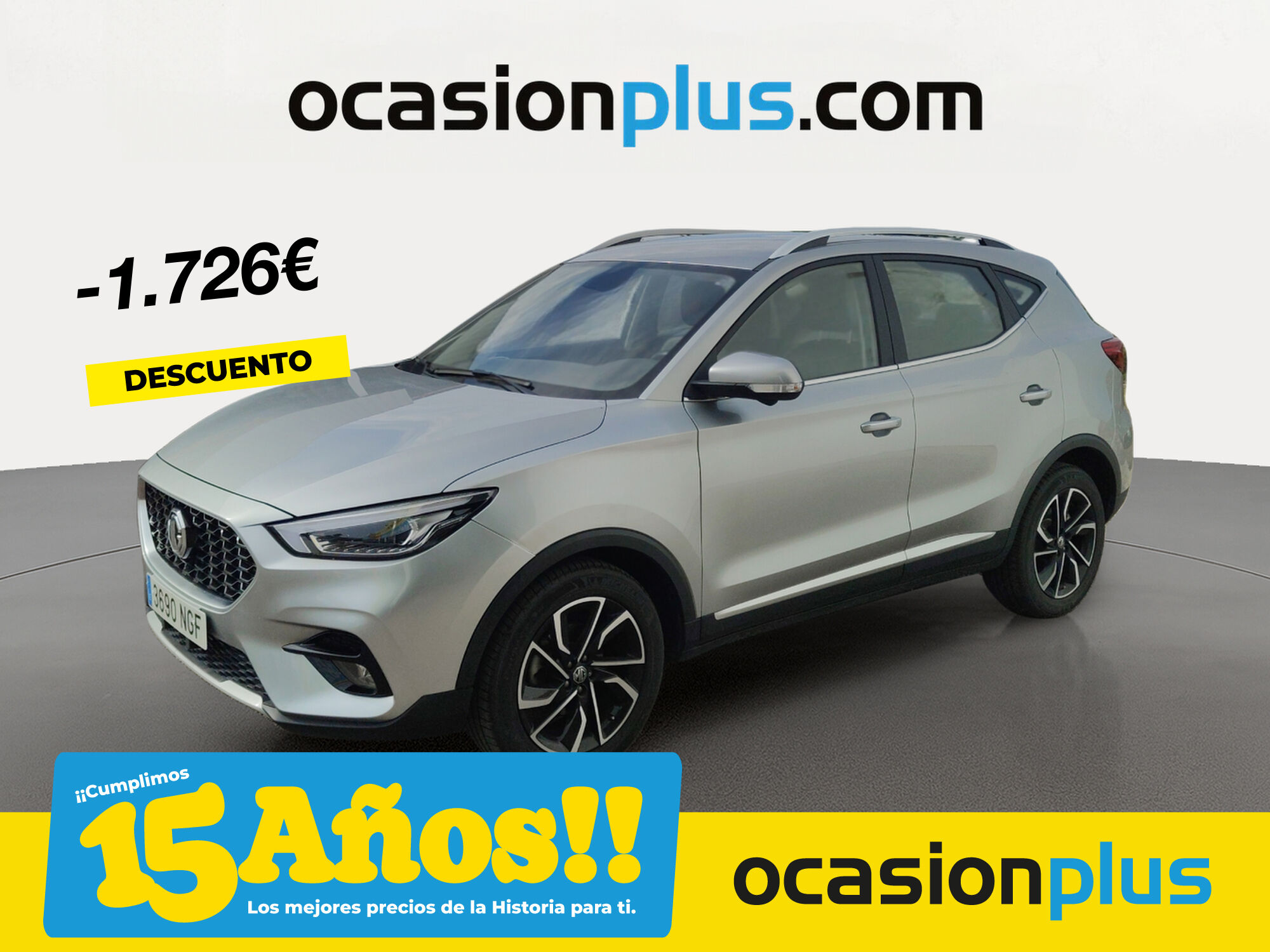 MG ZS (1.0T Luxury Auto 82 kW (111 CV)) en Madrid