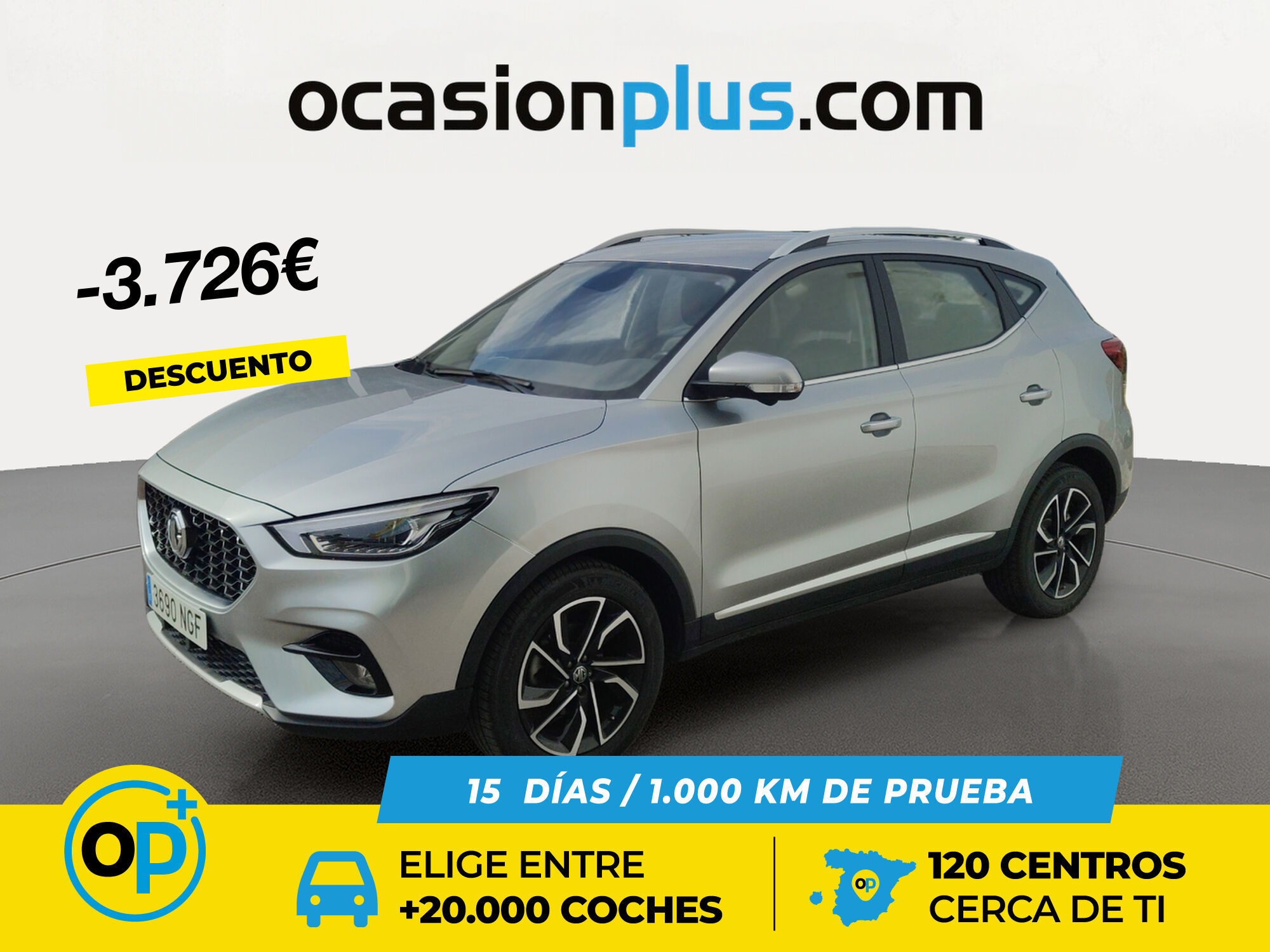 MG ZS (1.0T Luxury Auto 82 kW (111 CV)) en Madrid