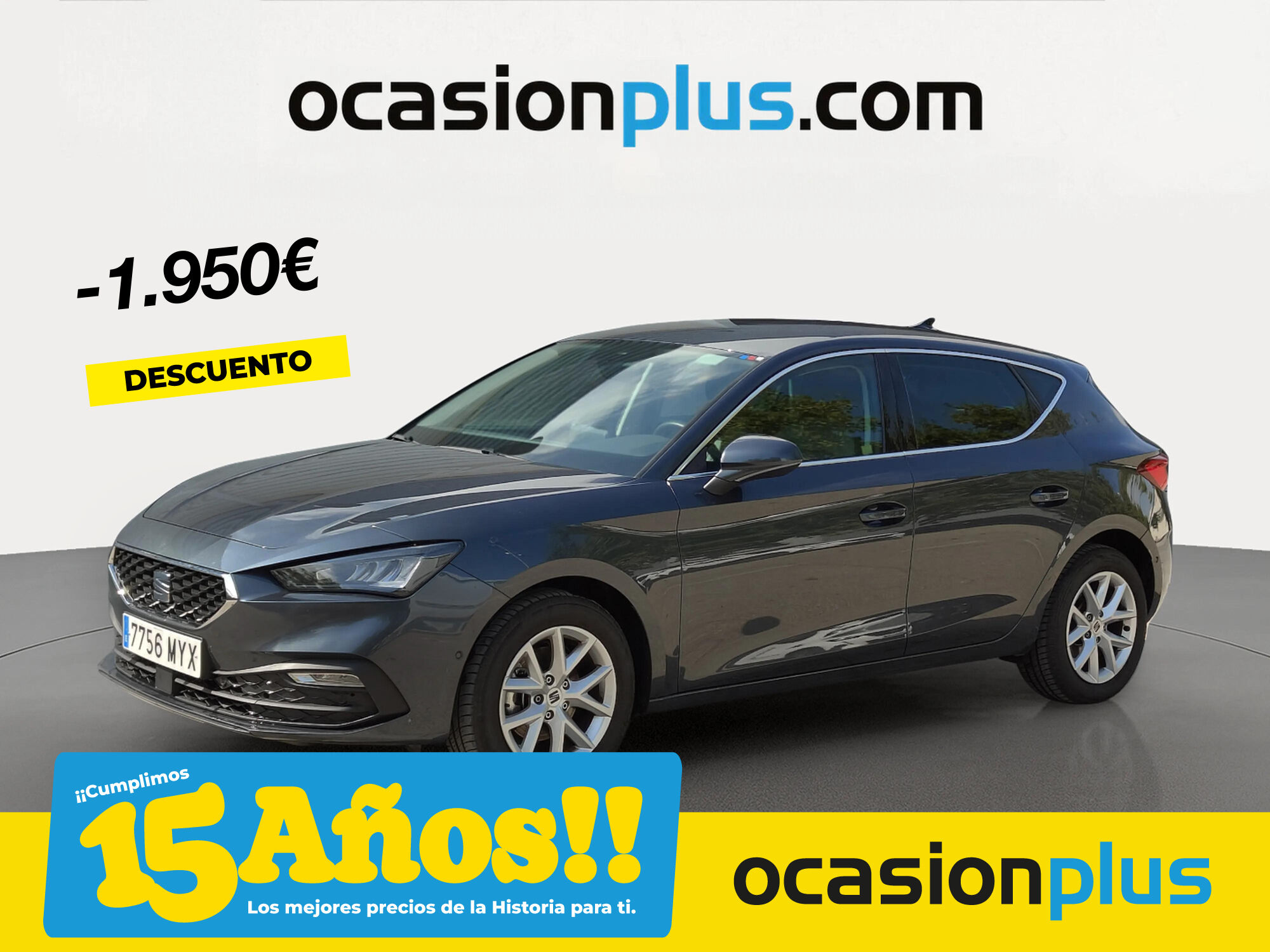 SEAT León (1.5 TSI S&S Style 25 Aniversario 85 kW (116 CV)) en Madrid